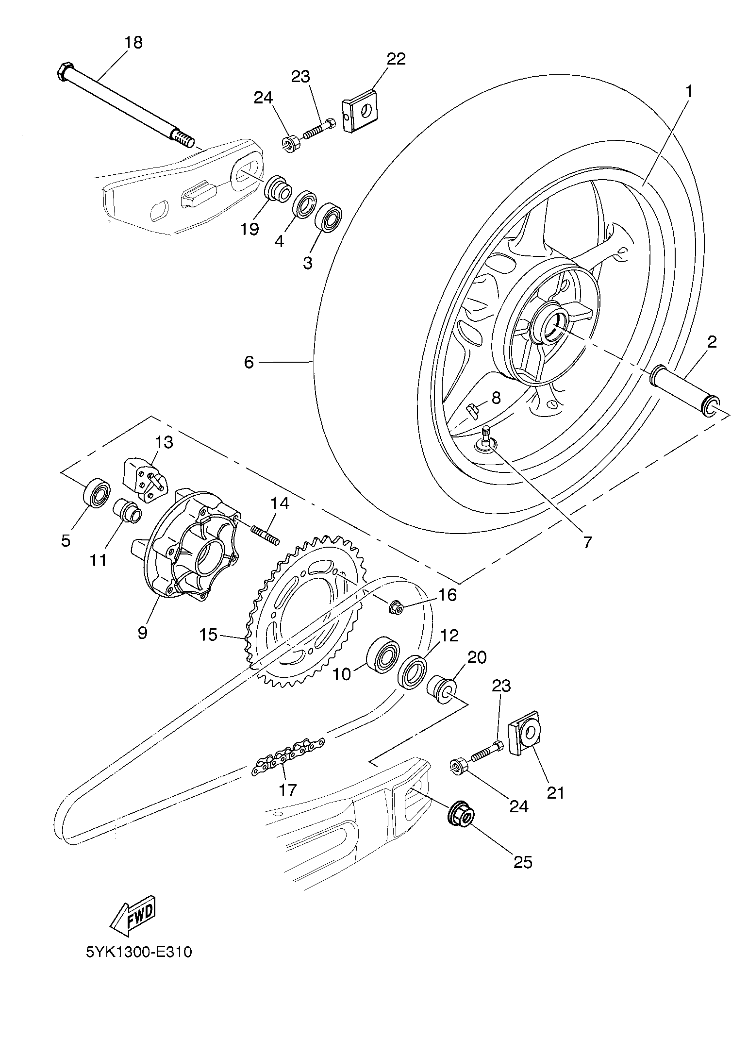 Bild für Kategorie REAR WHEELS