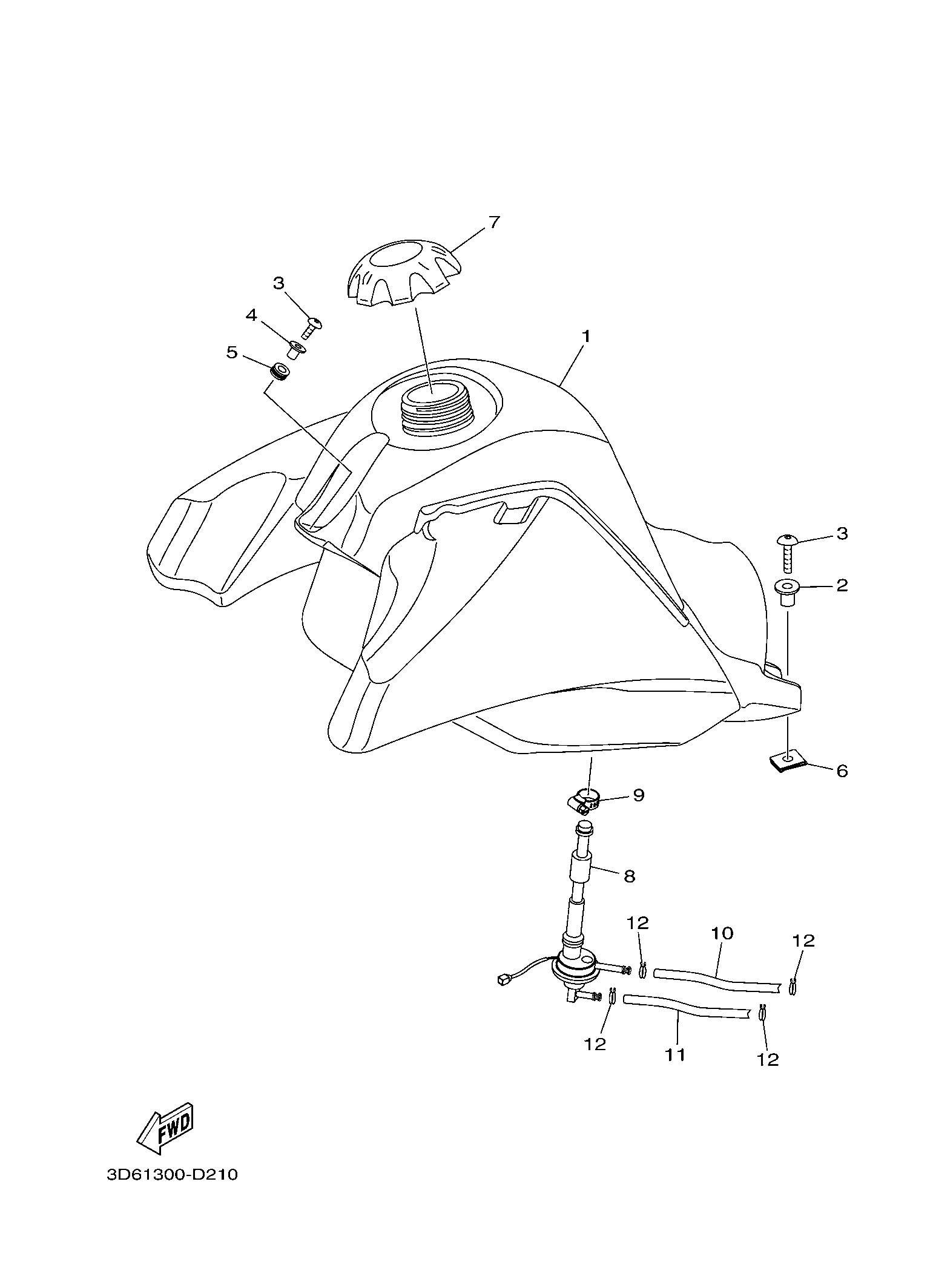 Billede til varegruppe GASOLINE TANK