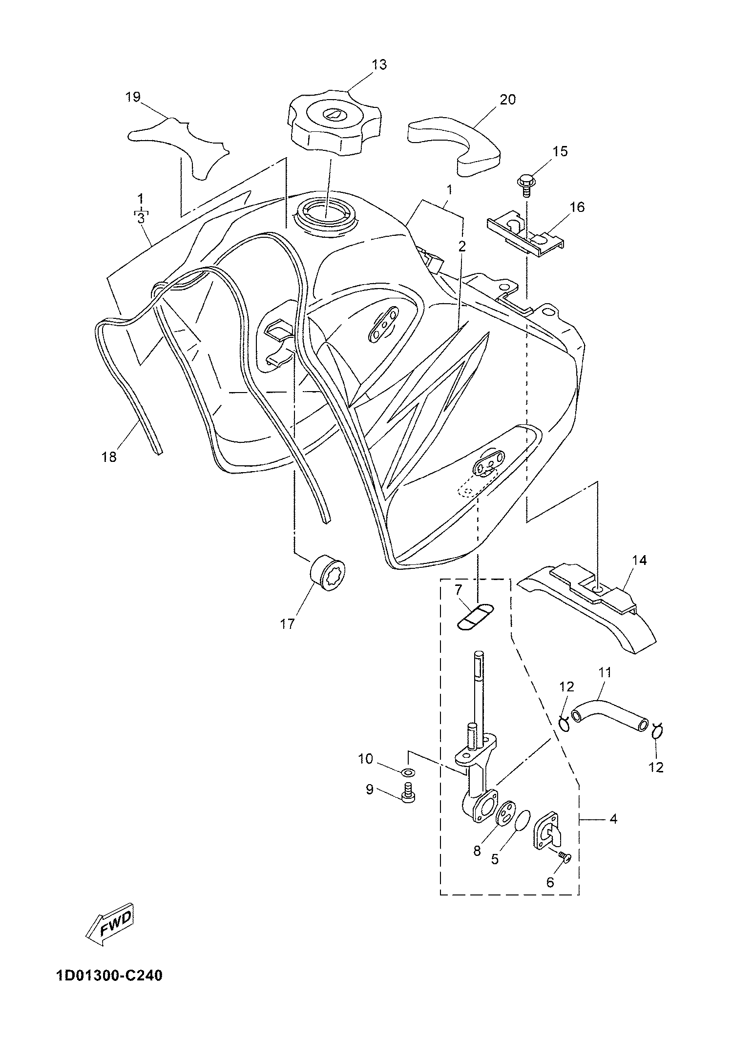 Billede til varegruppe GASOLINE TANK