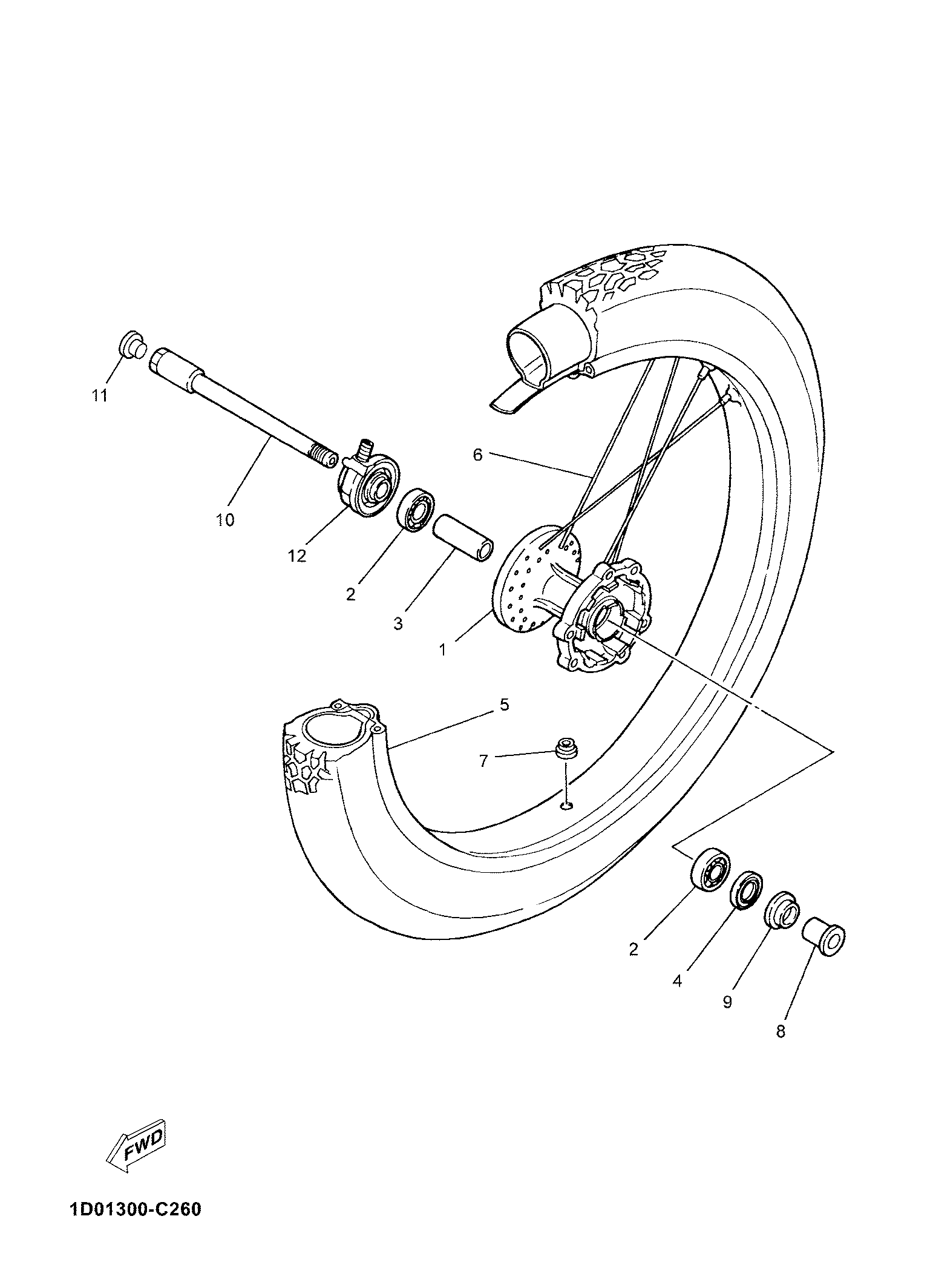 Billede til varegruppe FRONT WHEEL