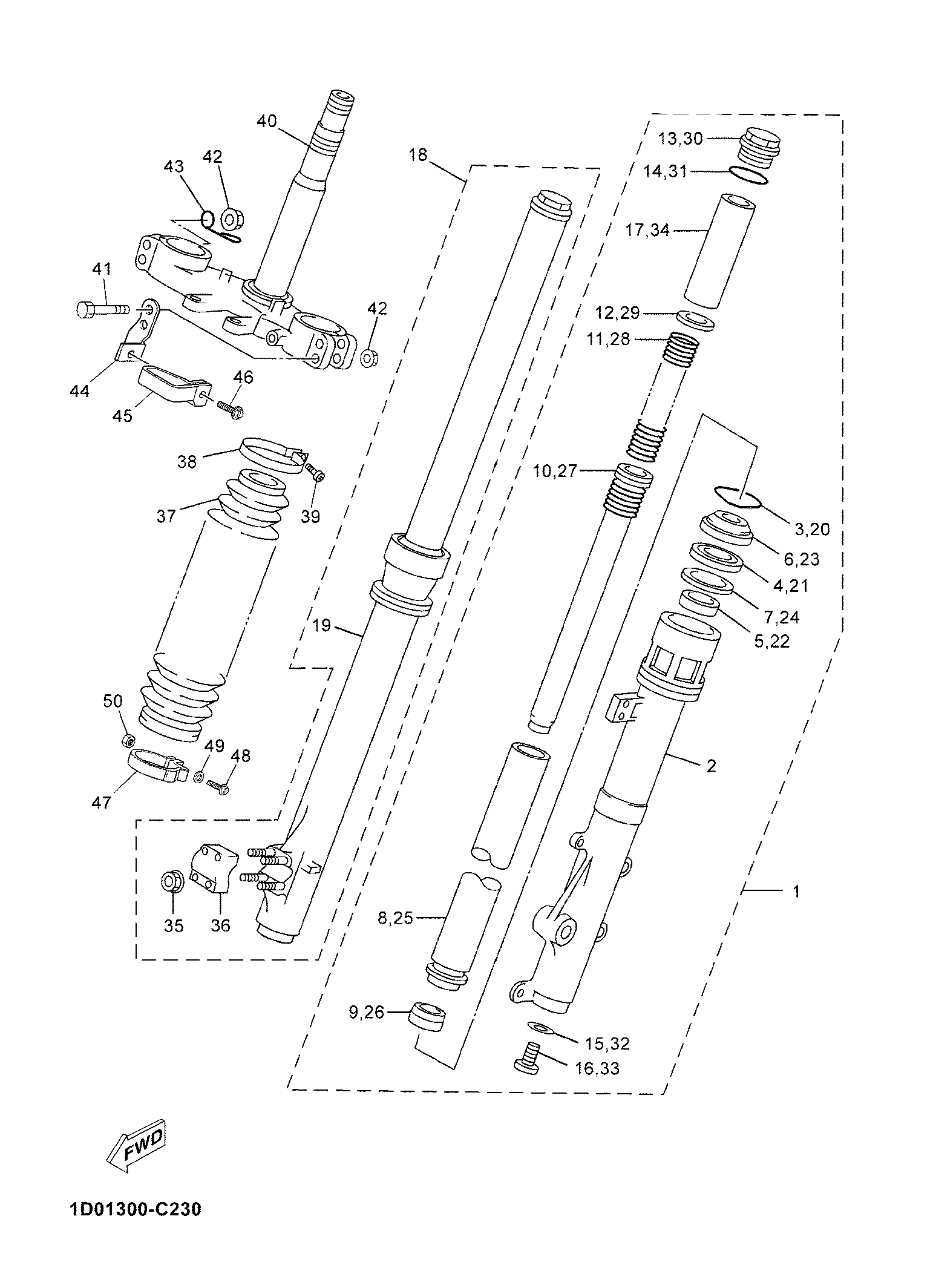 Billede til varegruppe FRONT FORK
