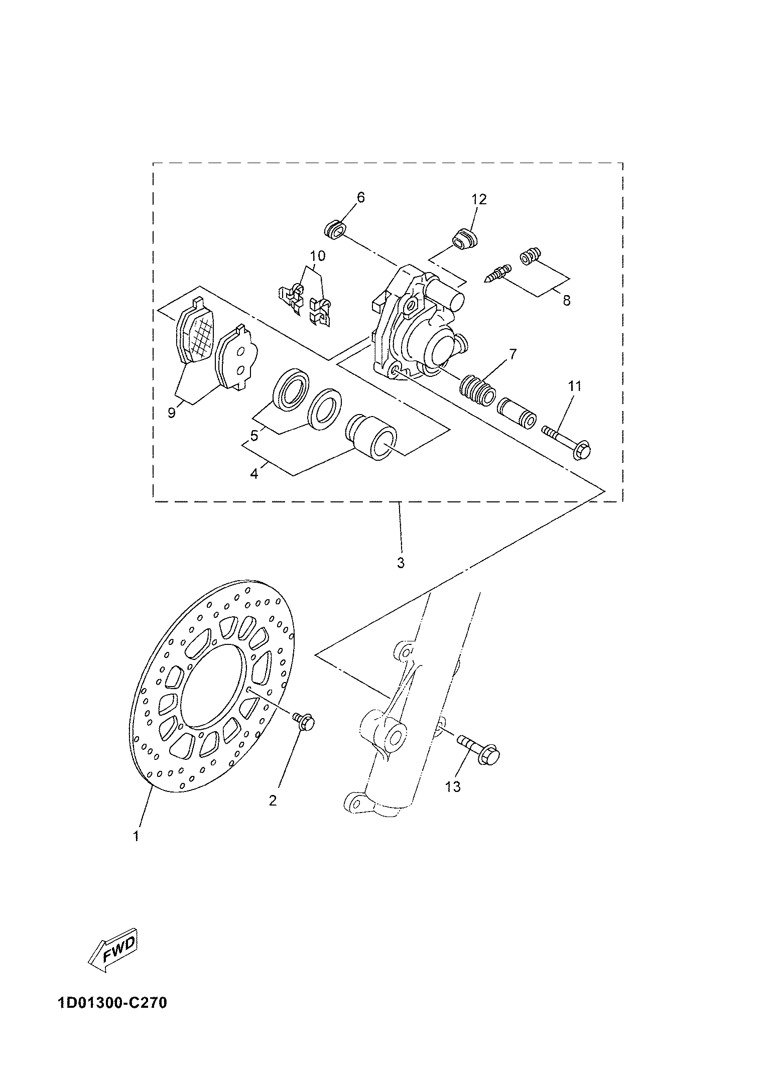 Billede til varegruppe TOMEN FRONT BRAKES