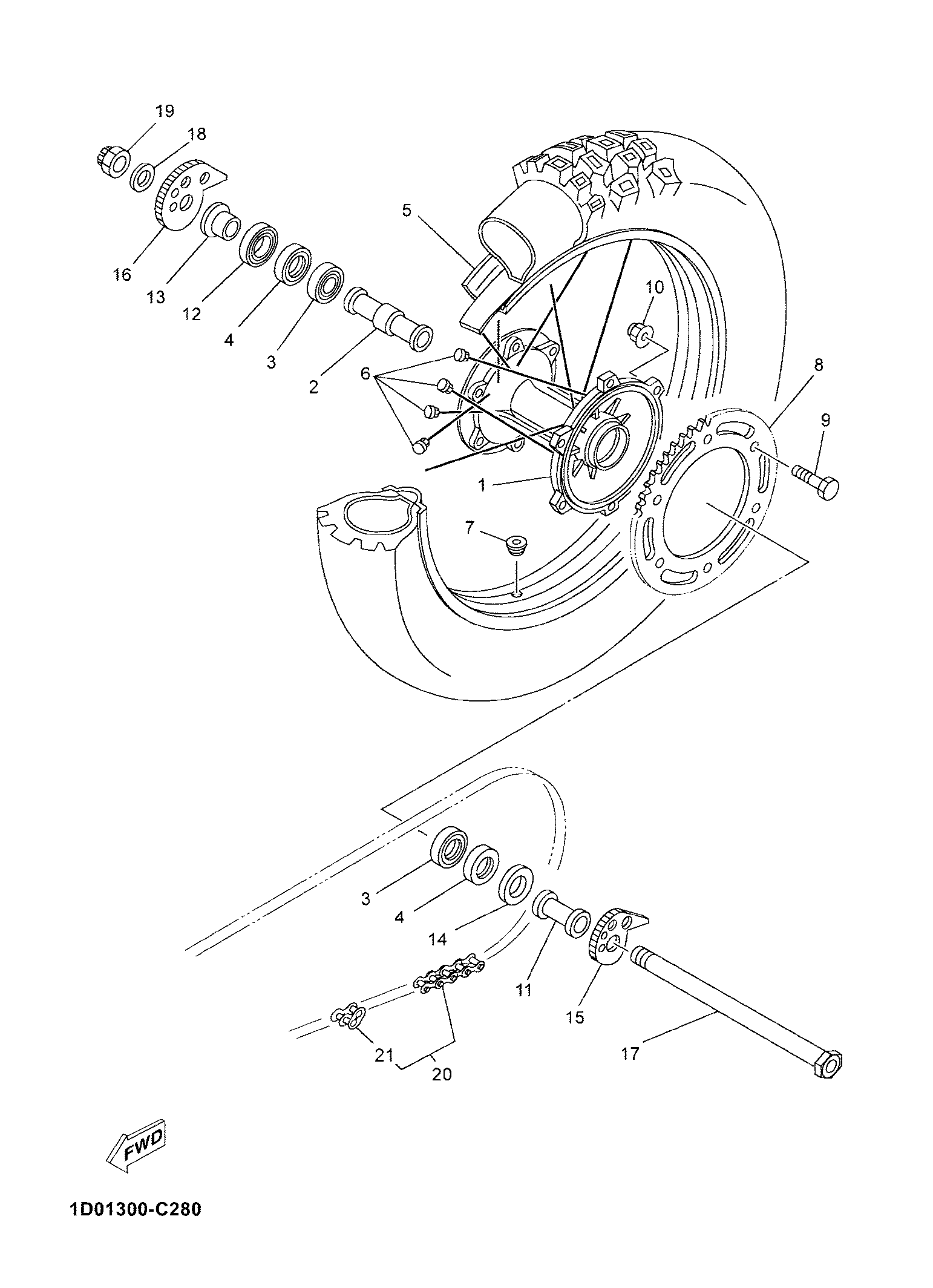 Billede til varegruppe REAR WHEELS