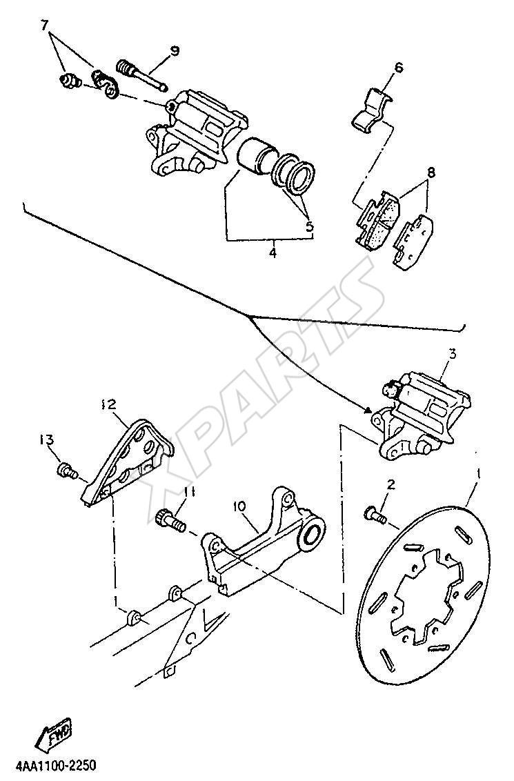 Billede til varegruppe TOMEN REAR BRAKES