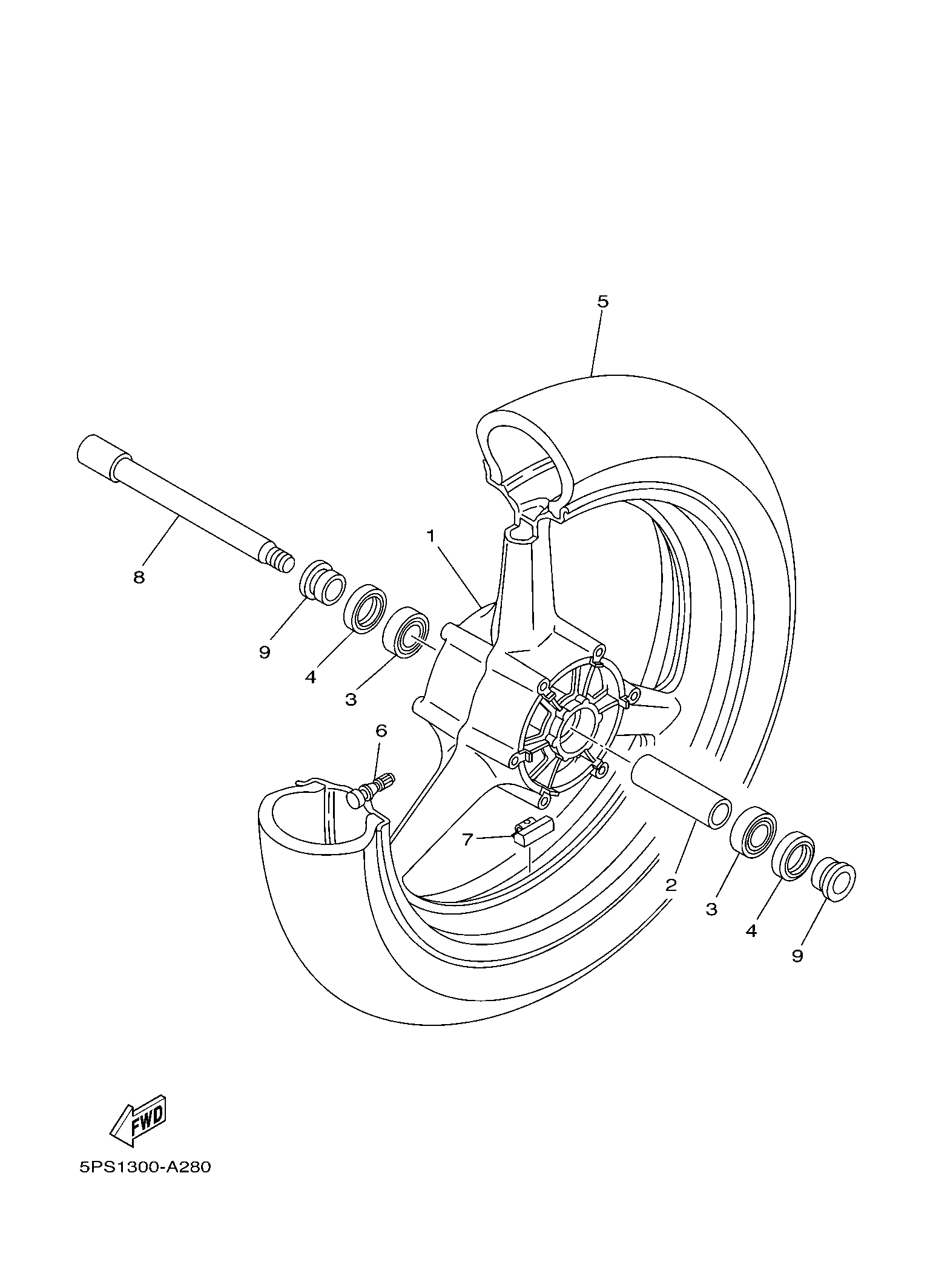 Billede til varegruppe FRONT WHEEL