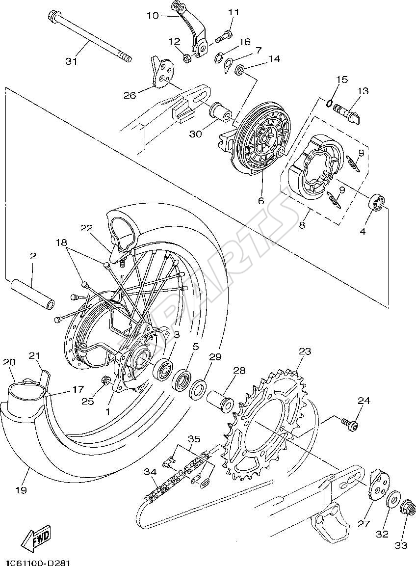 Billede til varegruppe REAR WHEELS