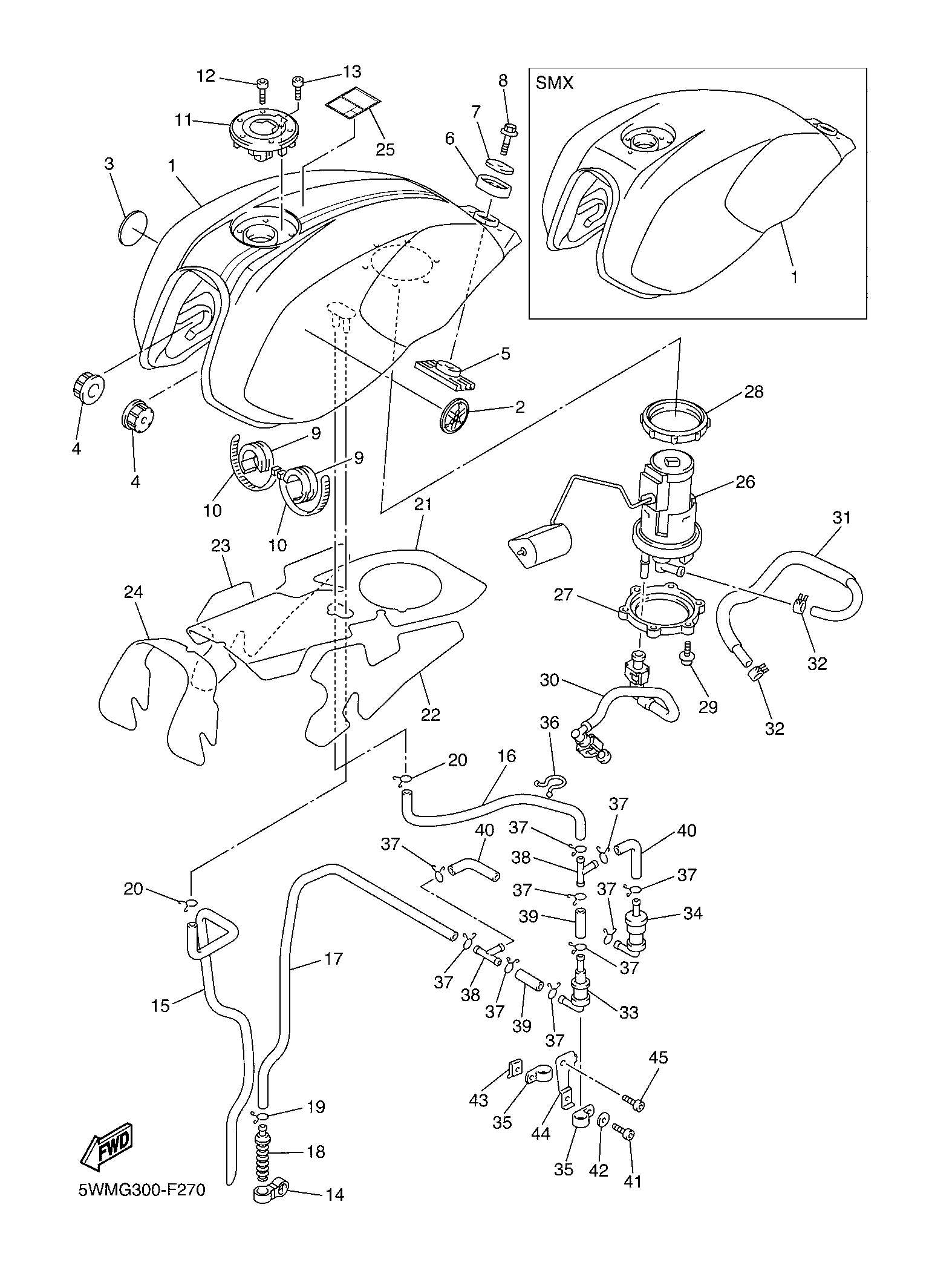 Billede til varegruppe GASOLINE TANK