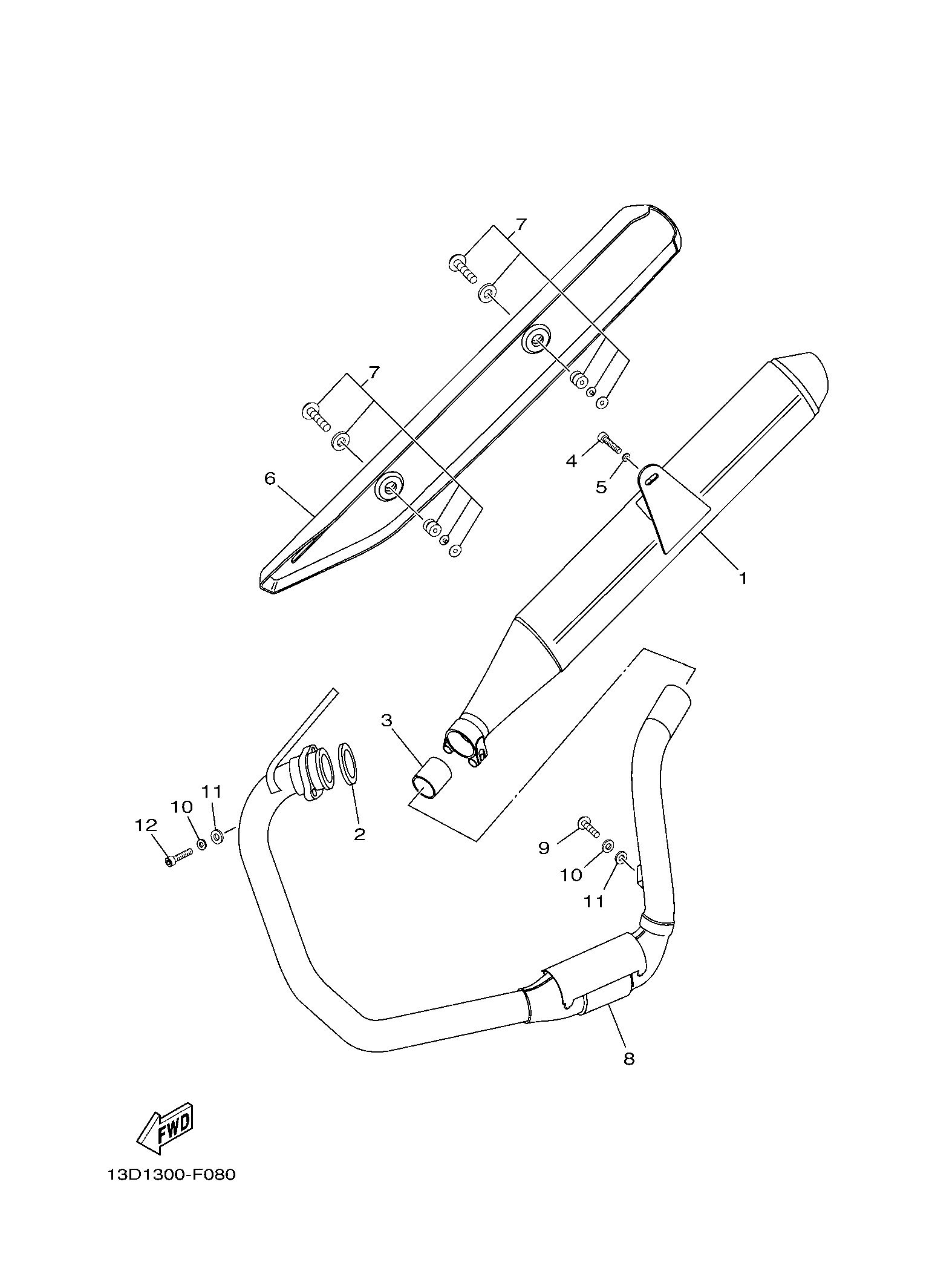 Billede til varegruppe EXHAUST SYSTEM