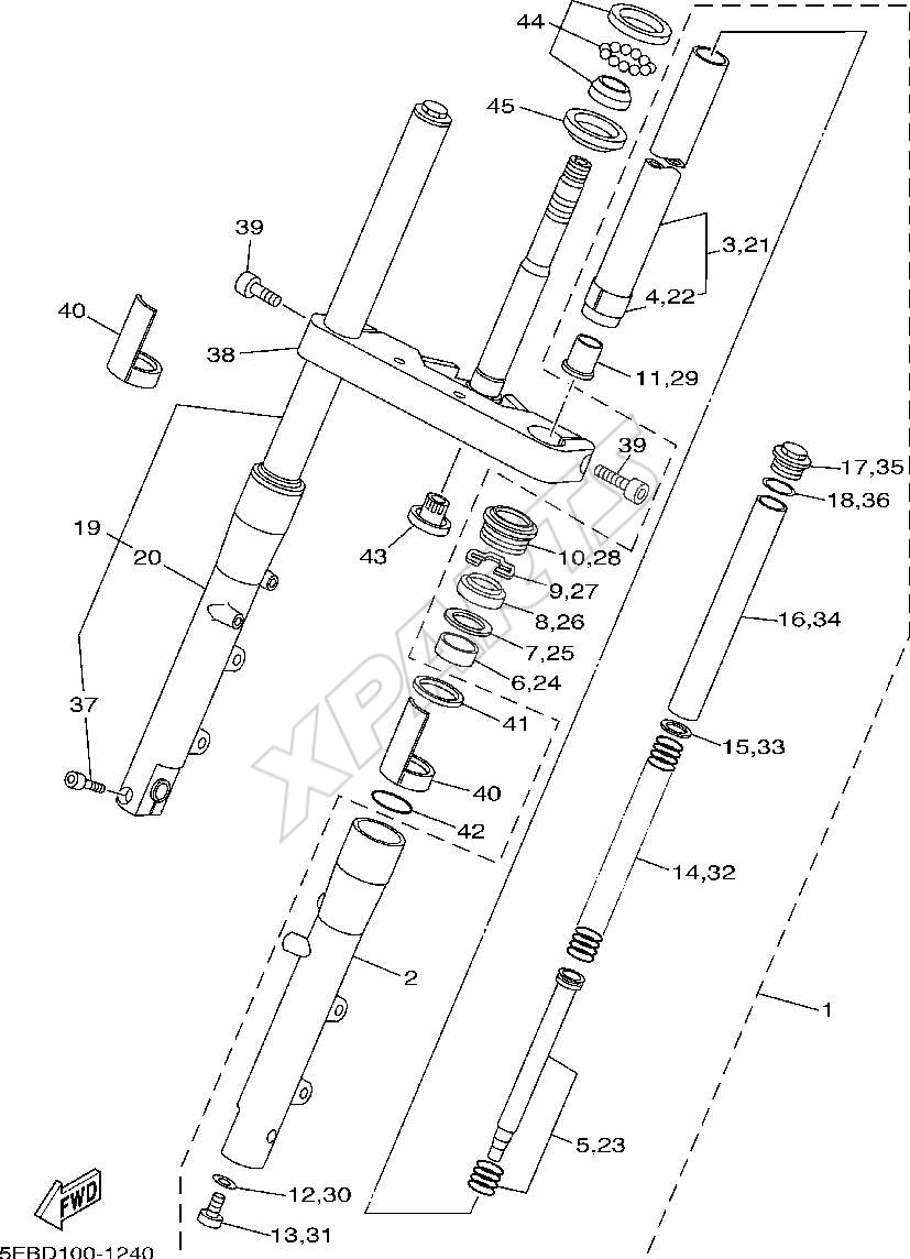 Billede til varegruppe FRONT FORK