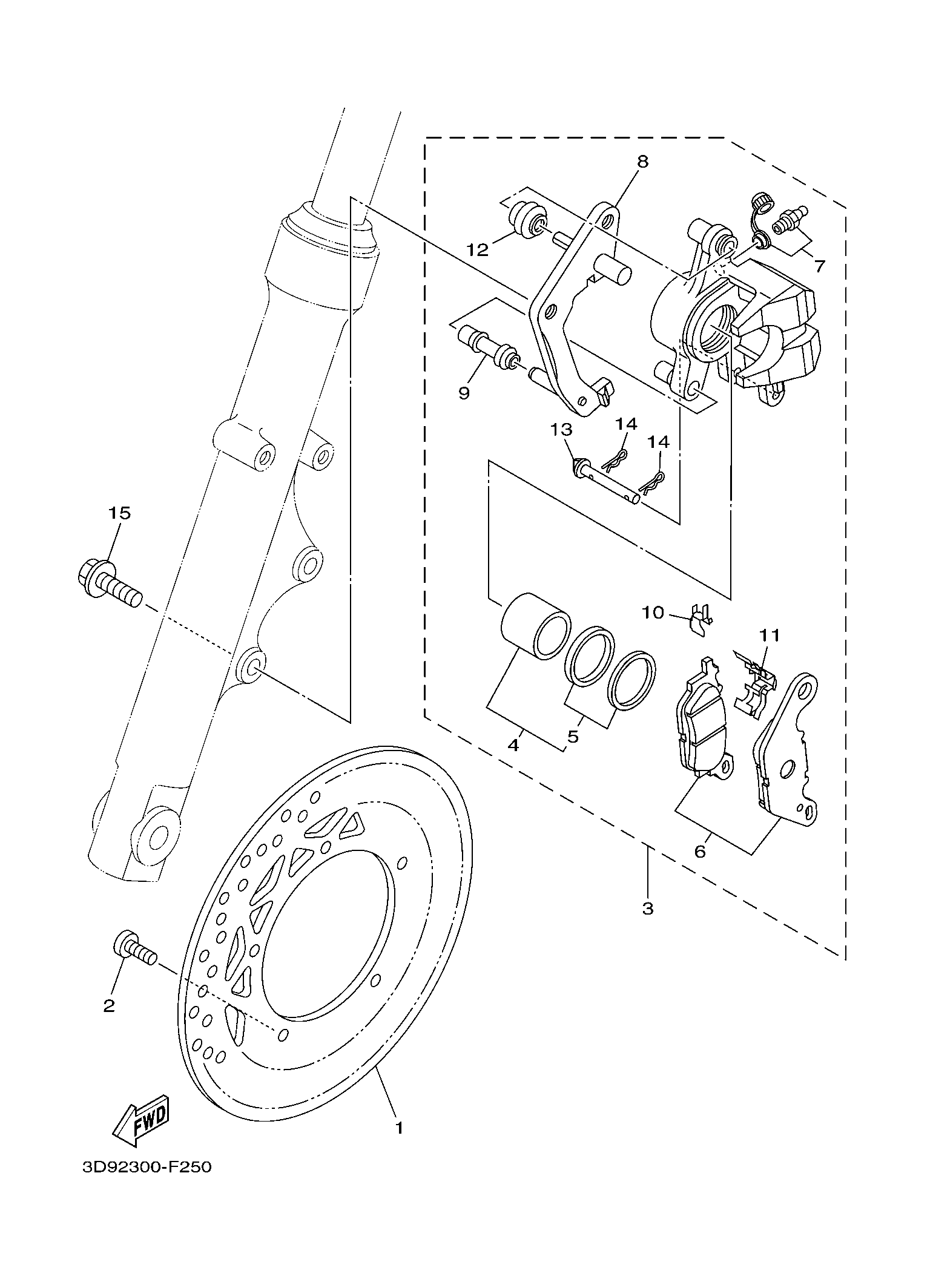 Billede til varegruppe TOMEN FRONT BRAKES