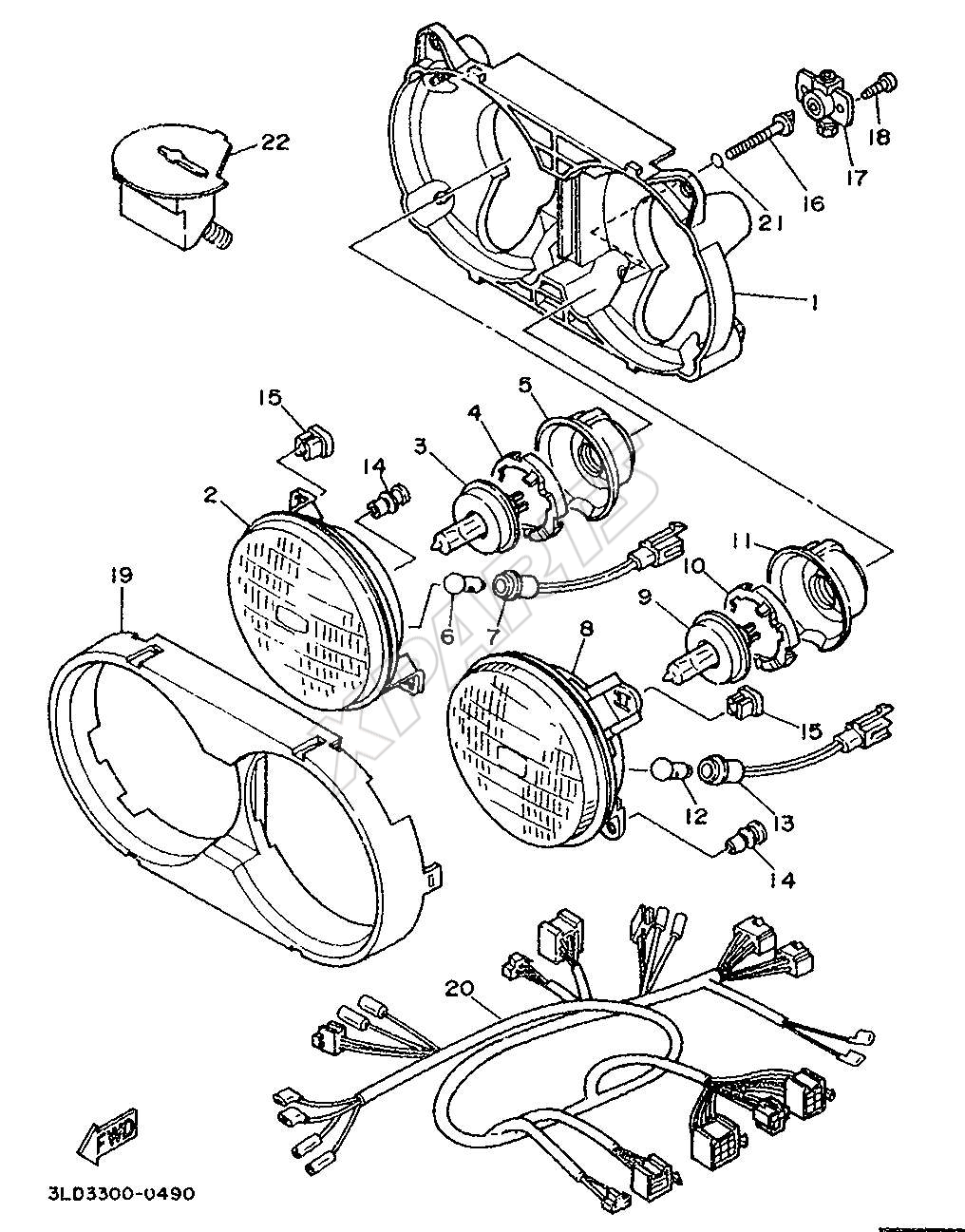 Billede til varegruppe ALTERNATE (HEADLIGHTS (Y ...