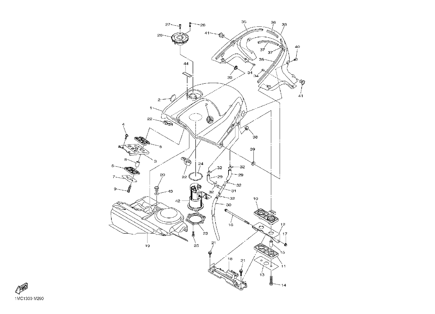 Billede til varegruppe GASOLINE TANK