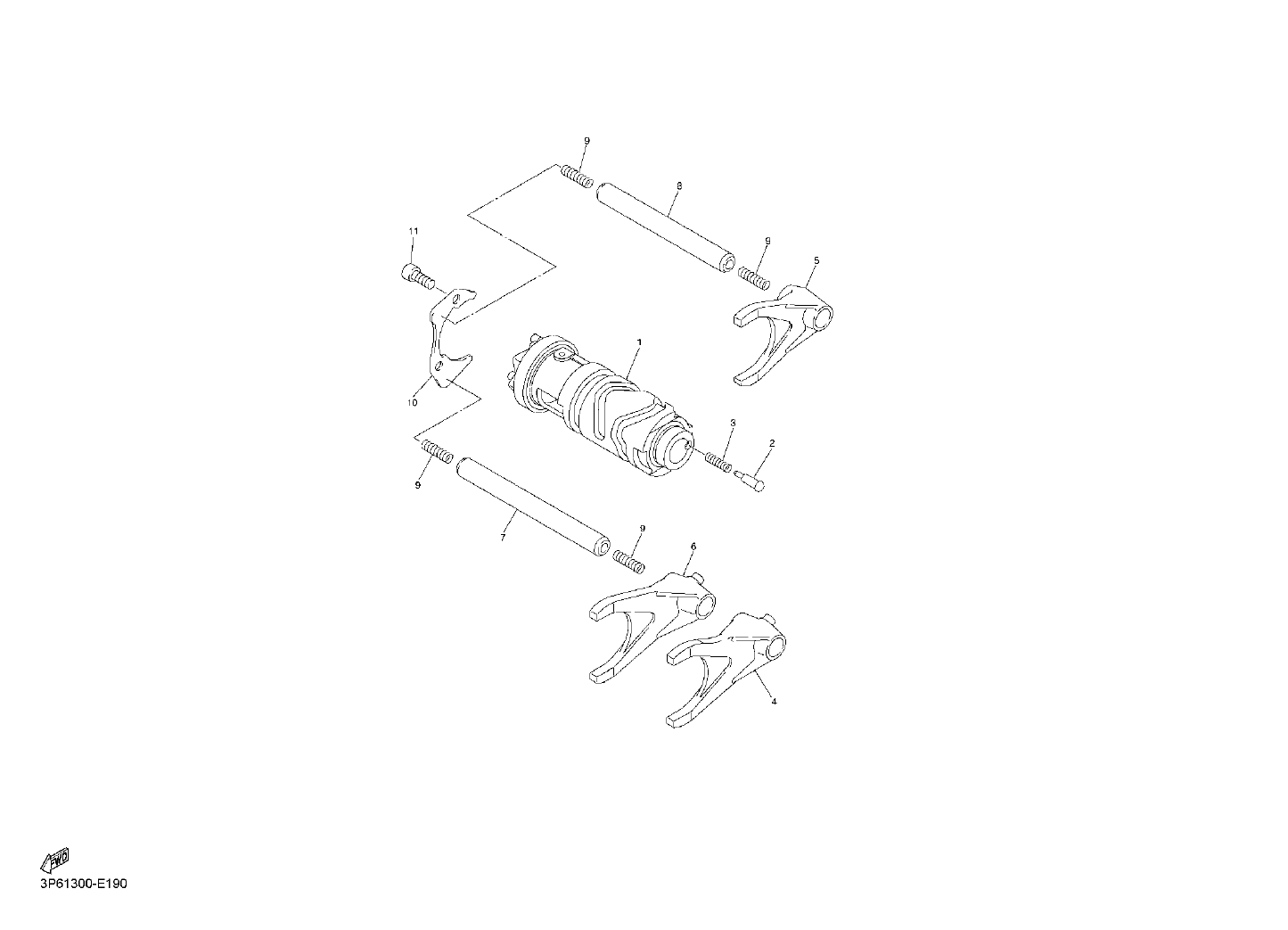 Billede til varegruppe MECHANISM GEAR SELECTION - PROK