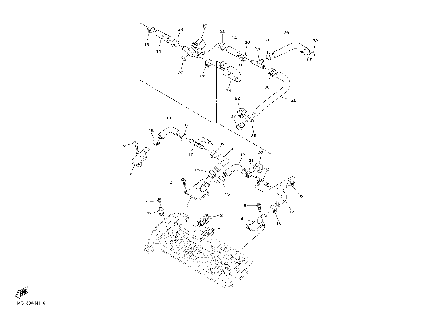 Billede til varegruppe SECONDARY AIR SYSTEM