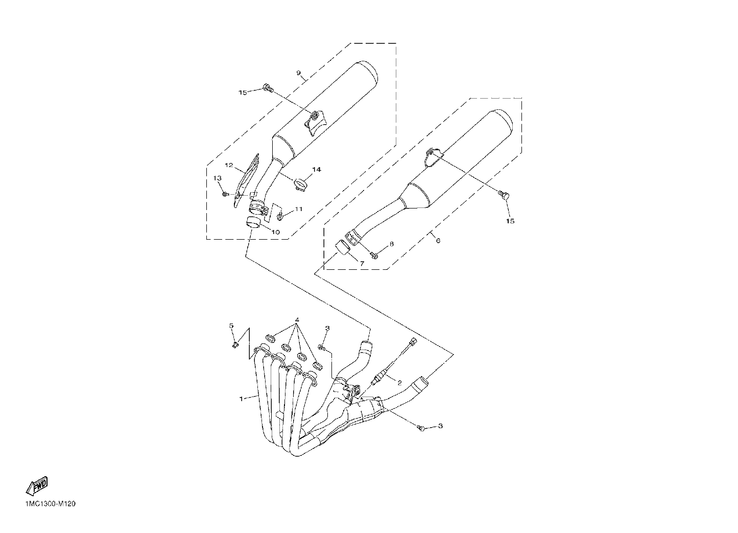 Billede til varegruppe EXHAUST SYSTEM