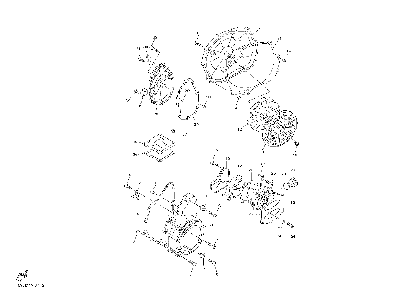 Billede til varegruppe COVER CRANKCASE