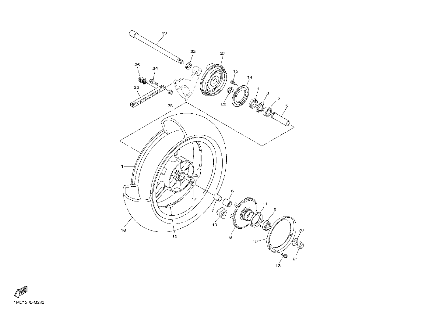 Billede til varegruppe REAR WHEELS