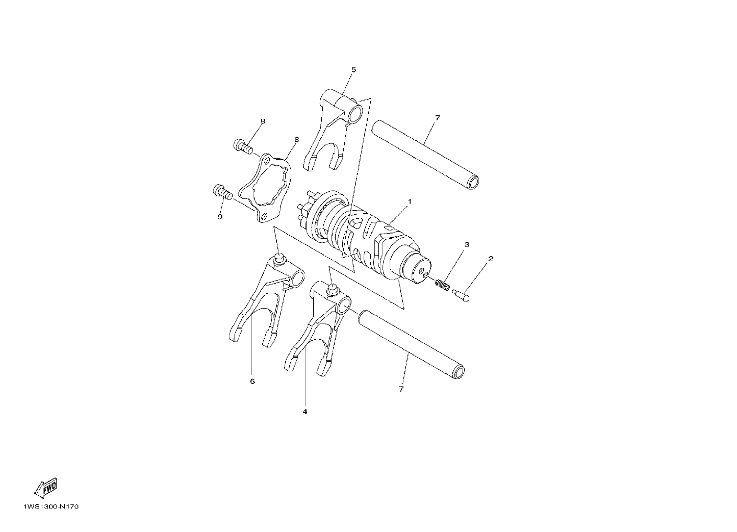 Bild für Kategorie MECHANISM GEARSHIFT
