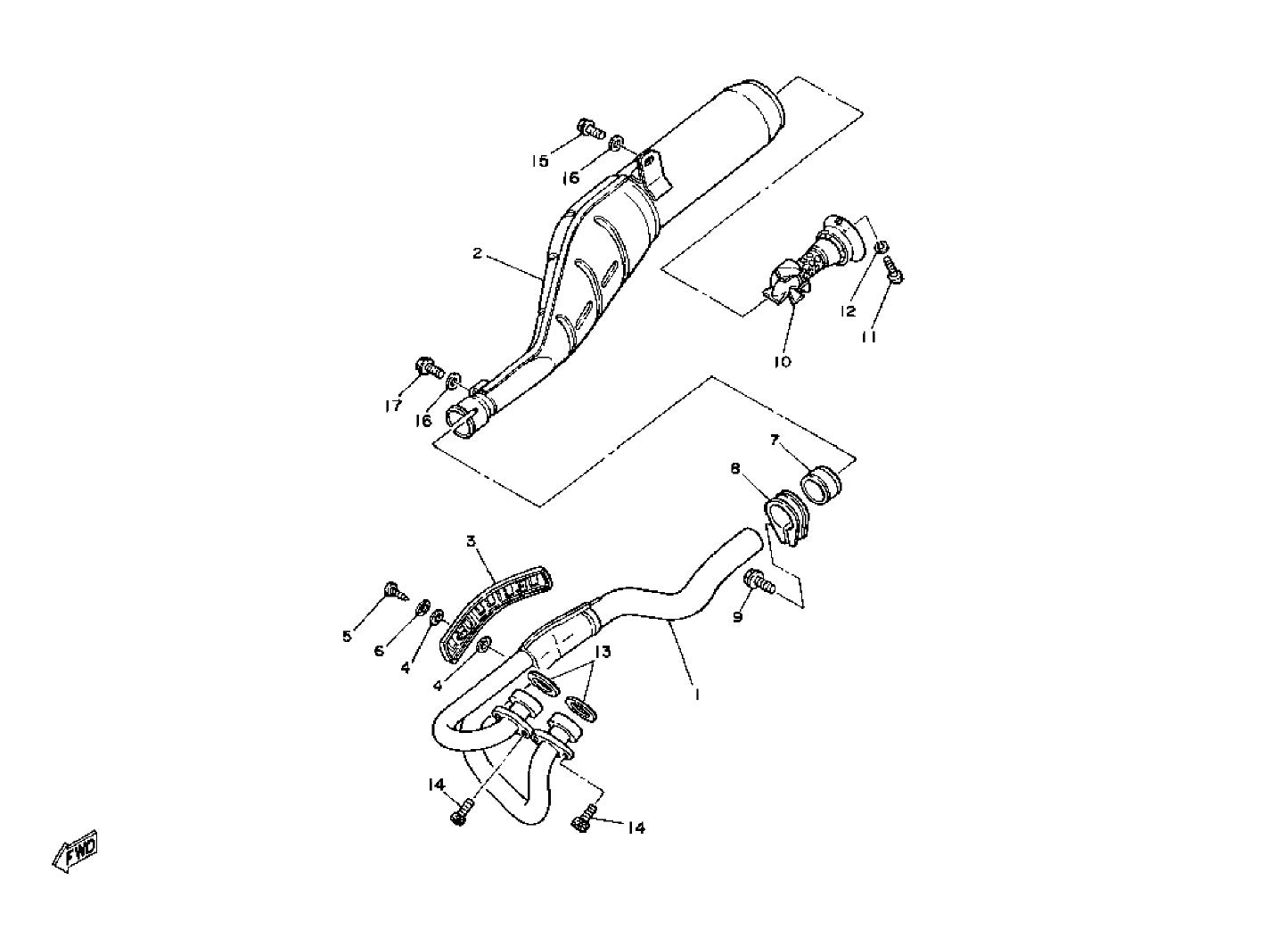 Billede til varegruppe EXHAUST SYSTEM