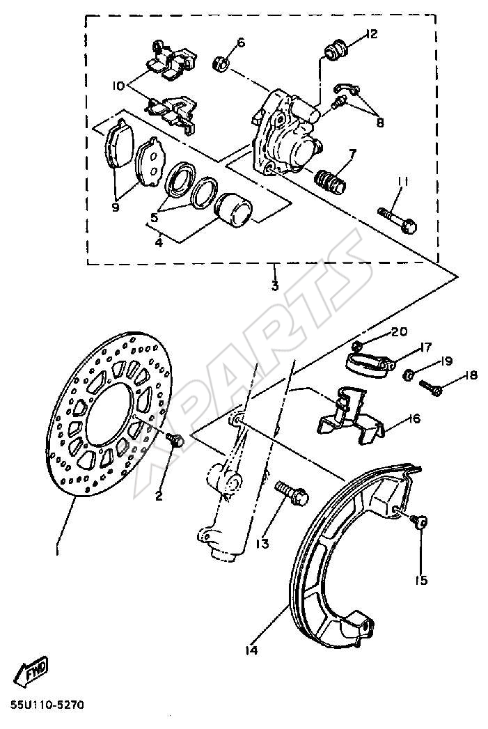 Billede til varegruppe TOMEN FRONT BRAKES