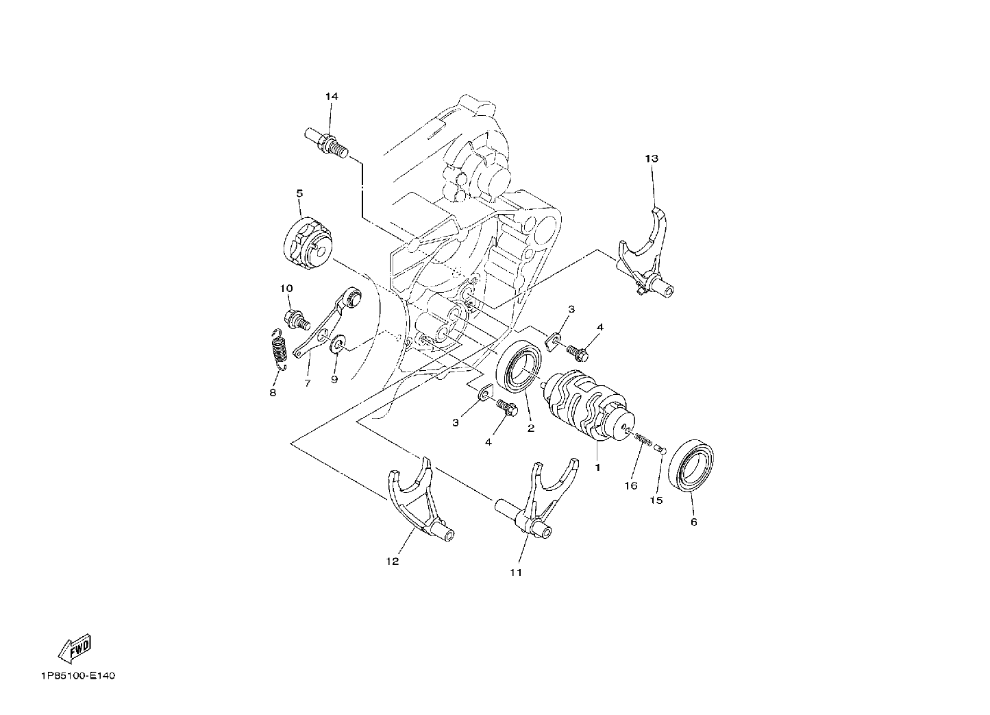 Billede til varegruppe MECHANISM GEAR SELECTION - PROK