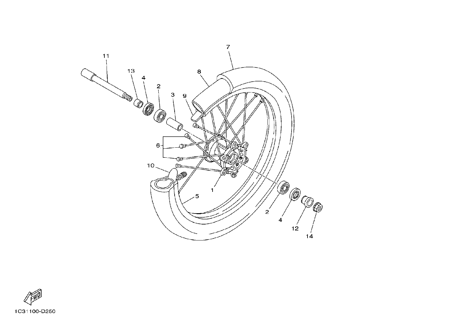 Billede til varegruppe FRONT WHEEL