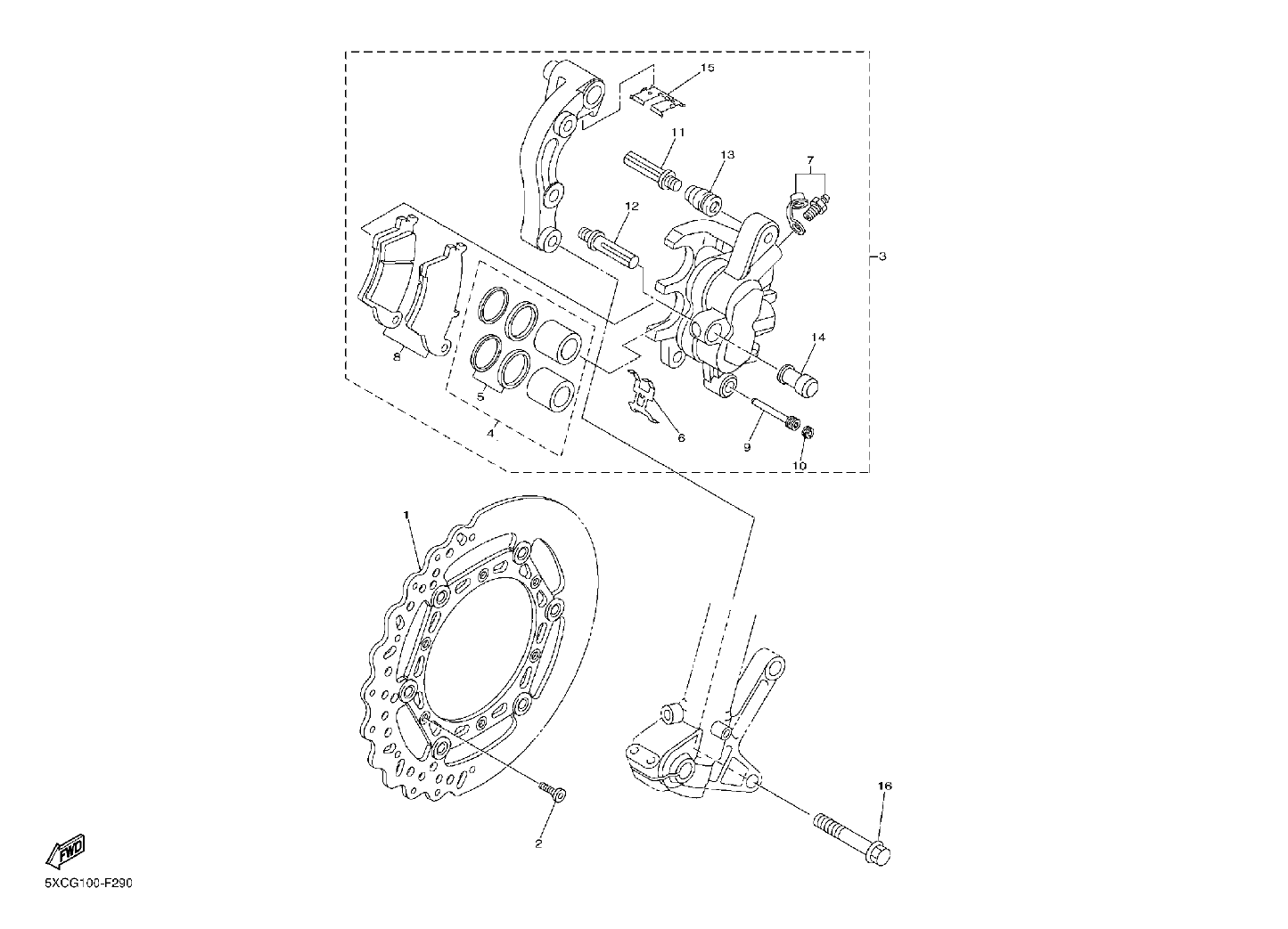 Billede til varegruppe TOMEN FRONT BRAKES