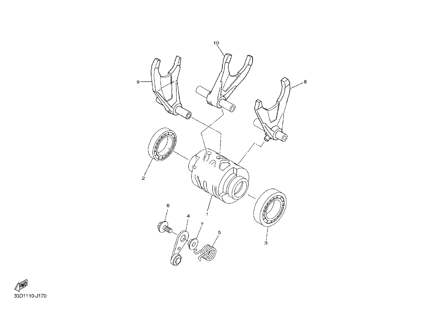 Billede til varegruppe MECHANISM GEAR SELECTION - PROK
