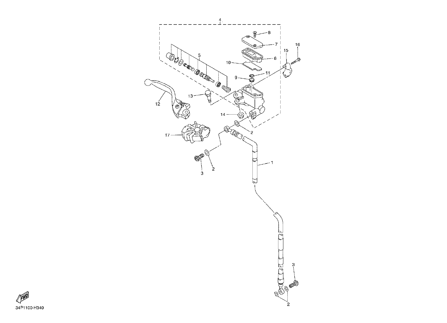 Billede til varegruppe PUMP FRONT BRAKES