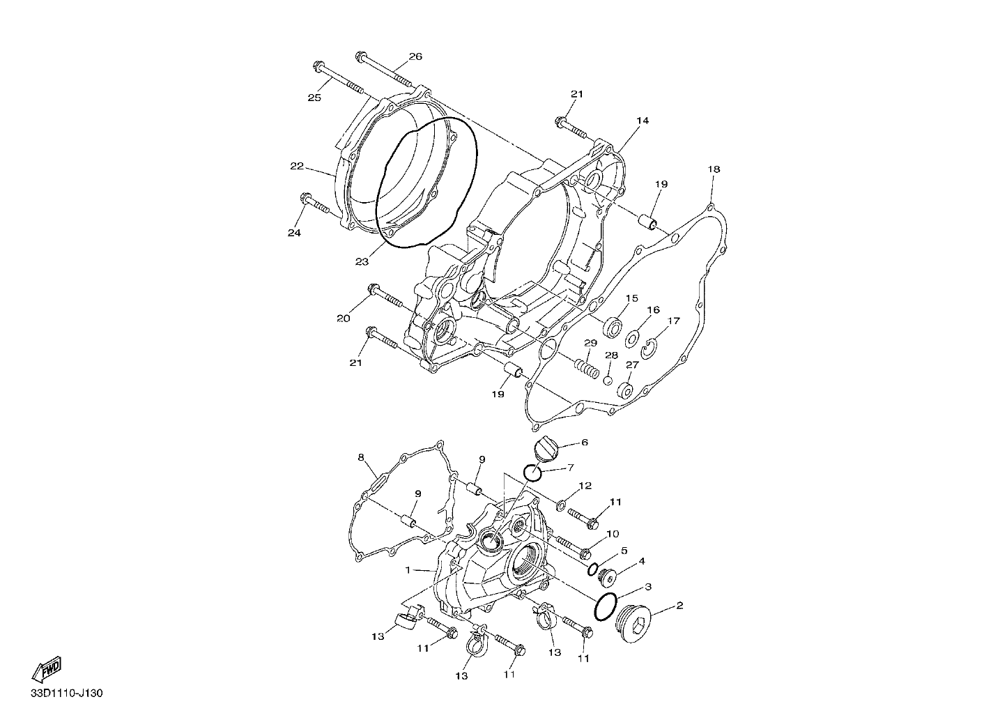 Billede til varegruppe COVER CRANKCASE