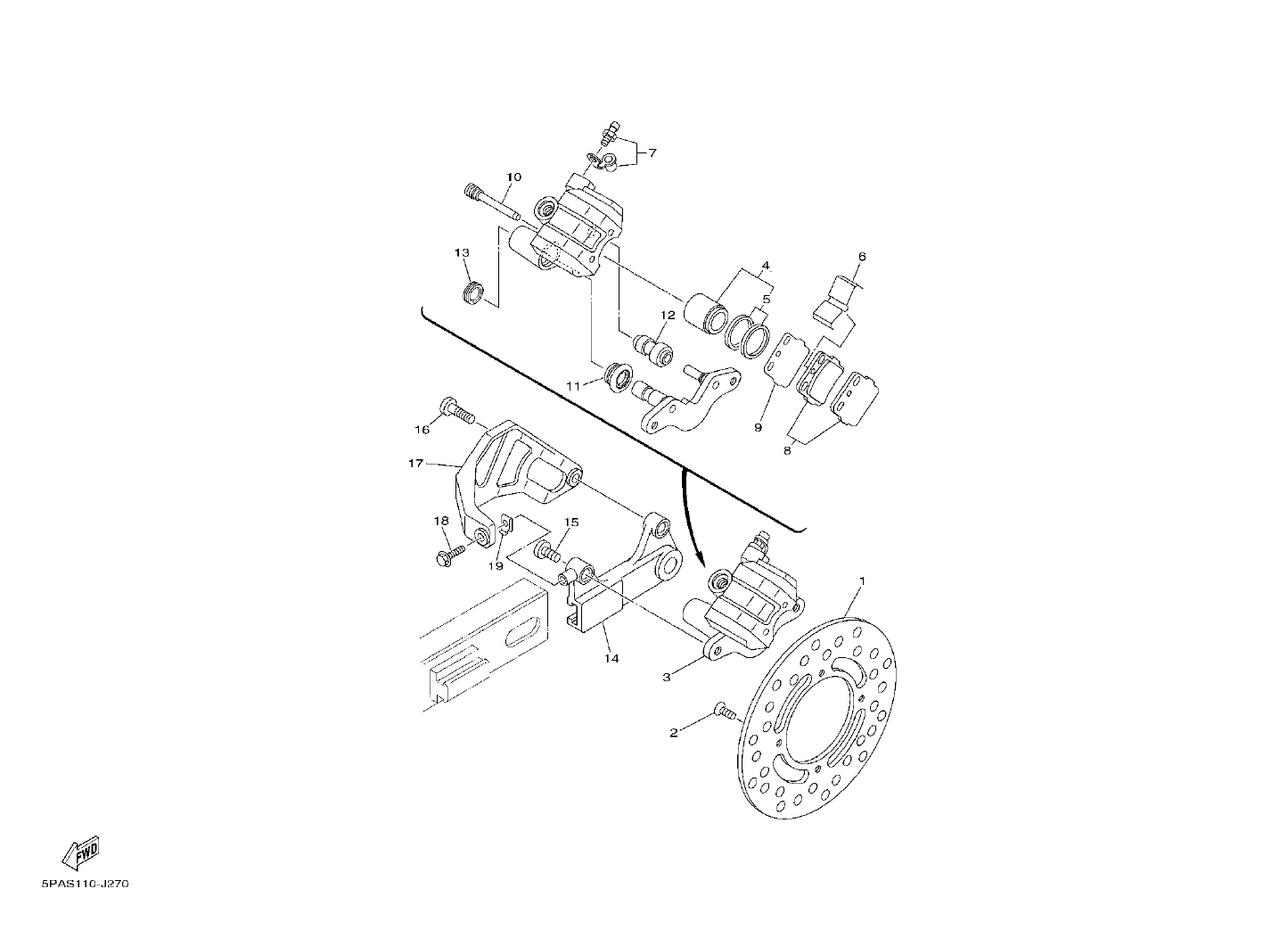 Billede til varegruppe TOMEN REAR BRAKES