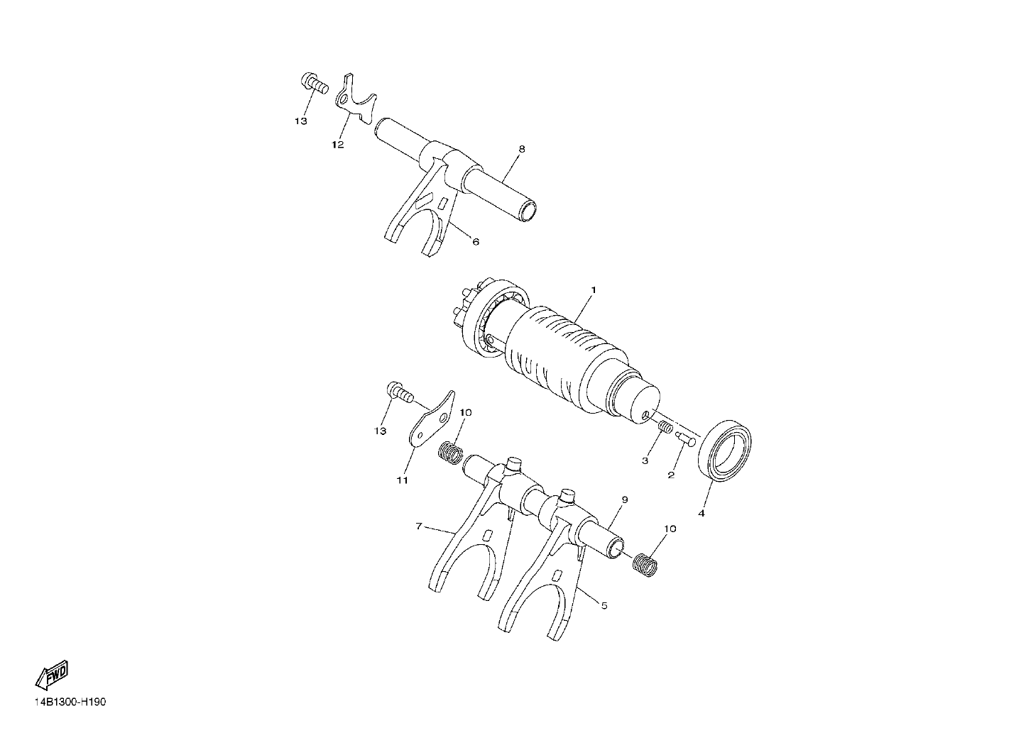Billede til varegruppe MECHANISM GEARSHIFT