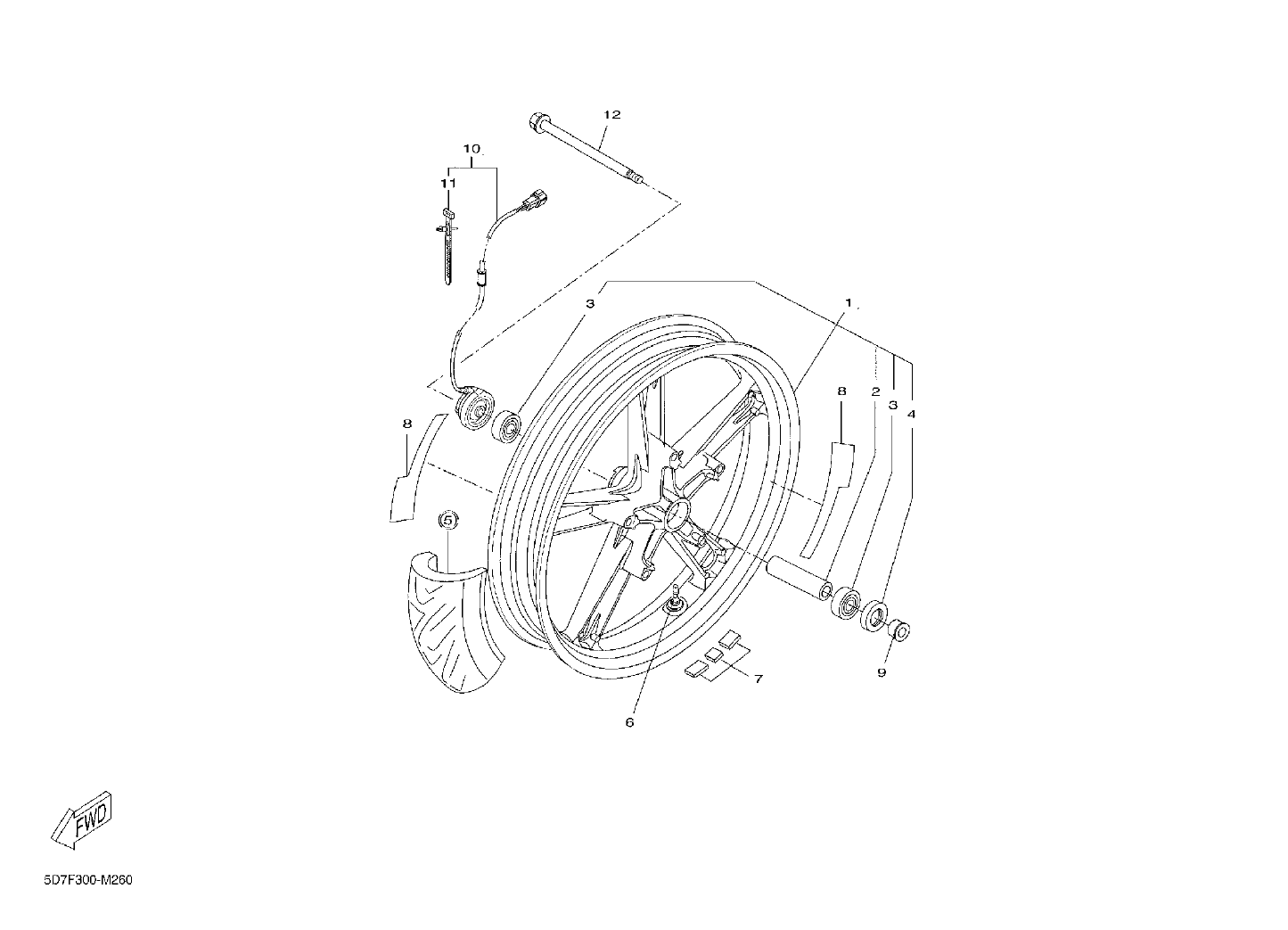 Billede til varegruppe FRONT WHEEL