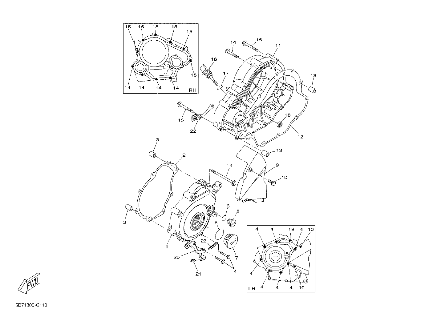 Billede til varegruppe COVER CRANKCASE