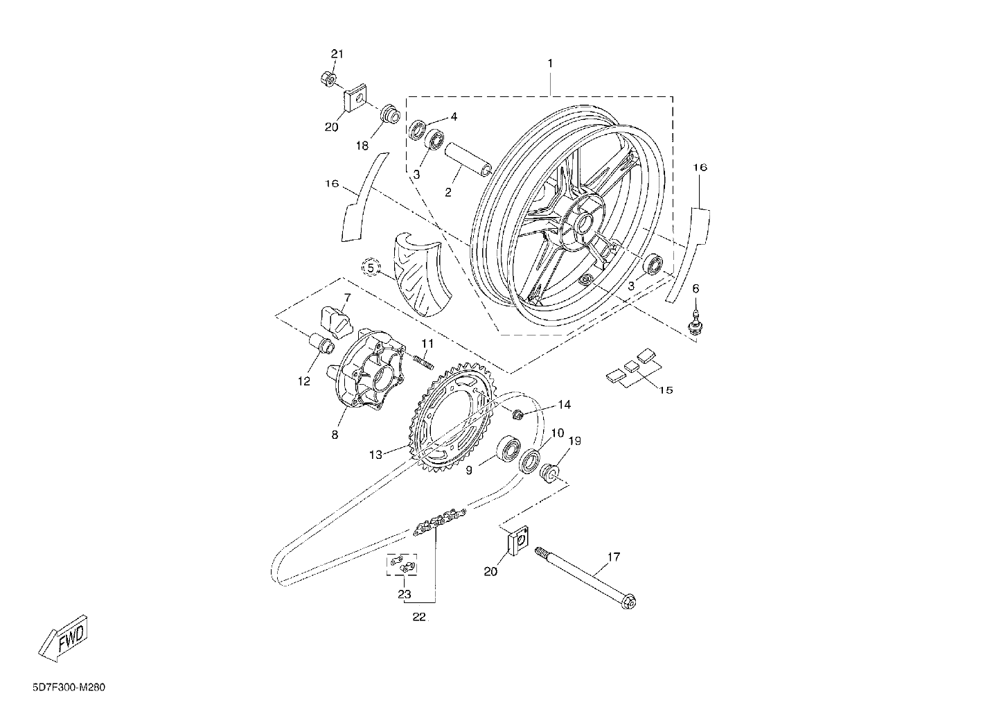 Billede til varegruppe REAR WHEELS