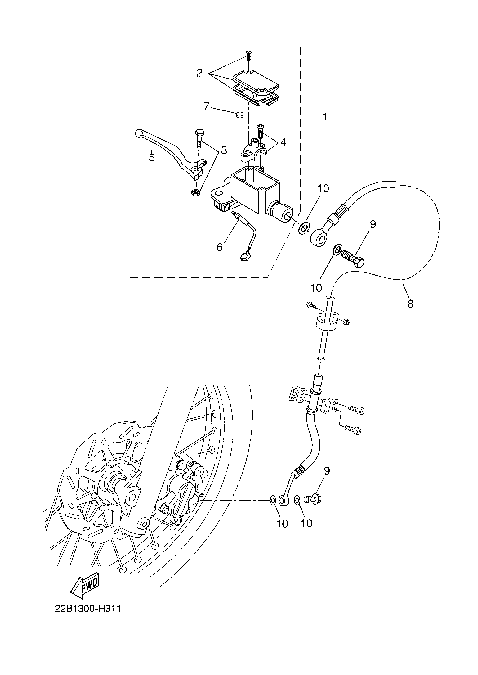 Billede til varegruppe PUMP FRONT BRAKES
