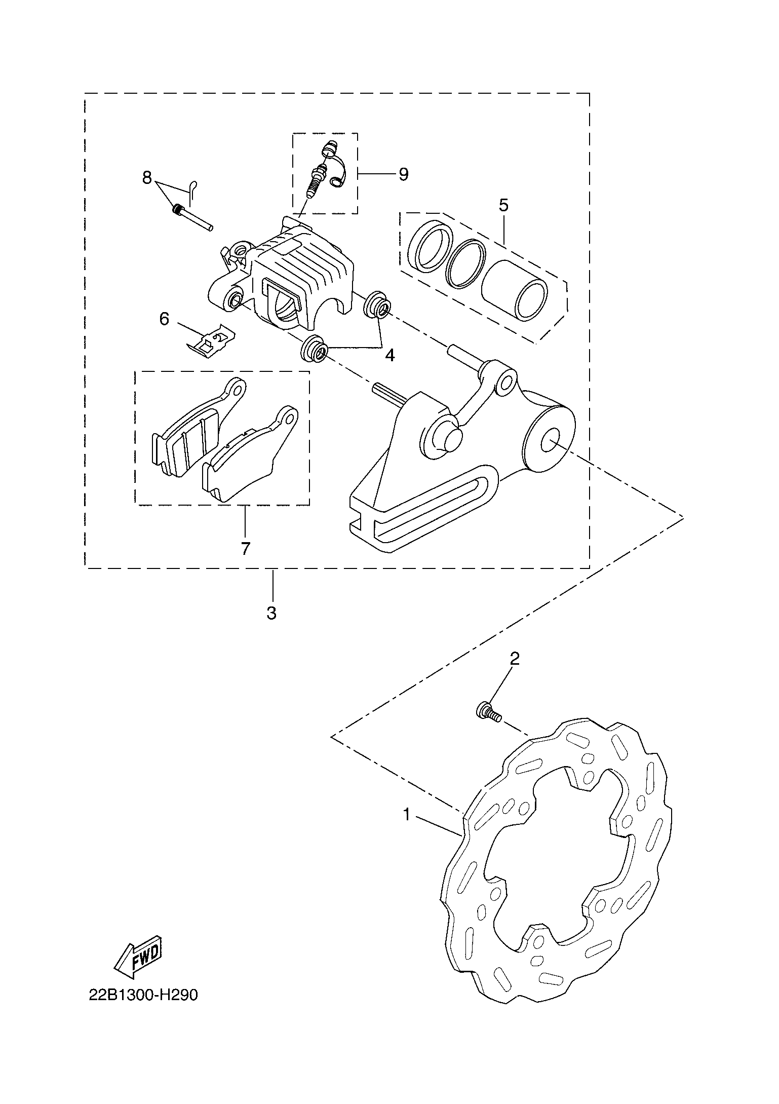 Billede til varegruppe TOMEN REAR BRAKES