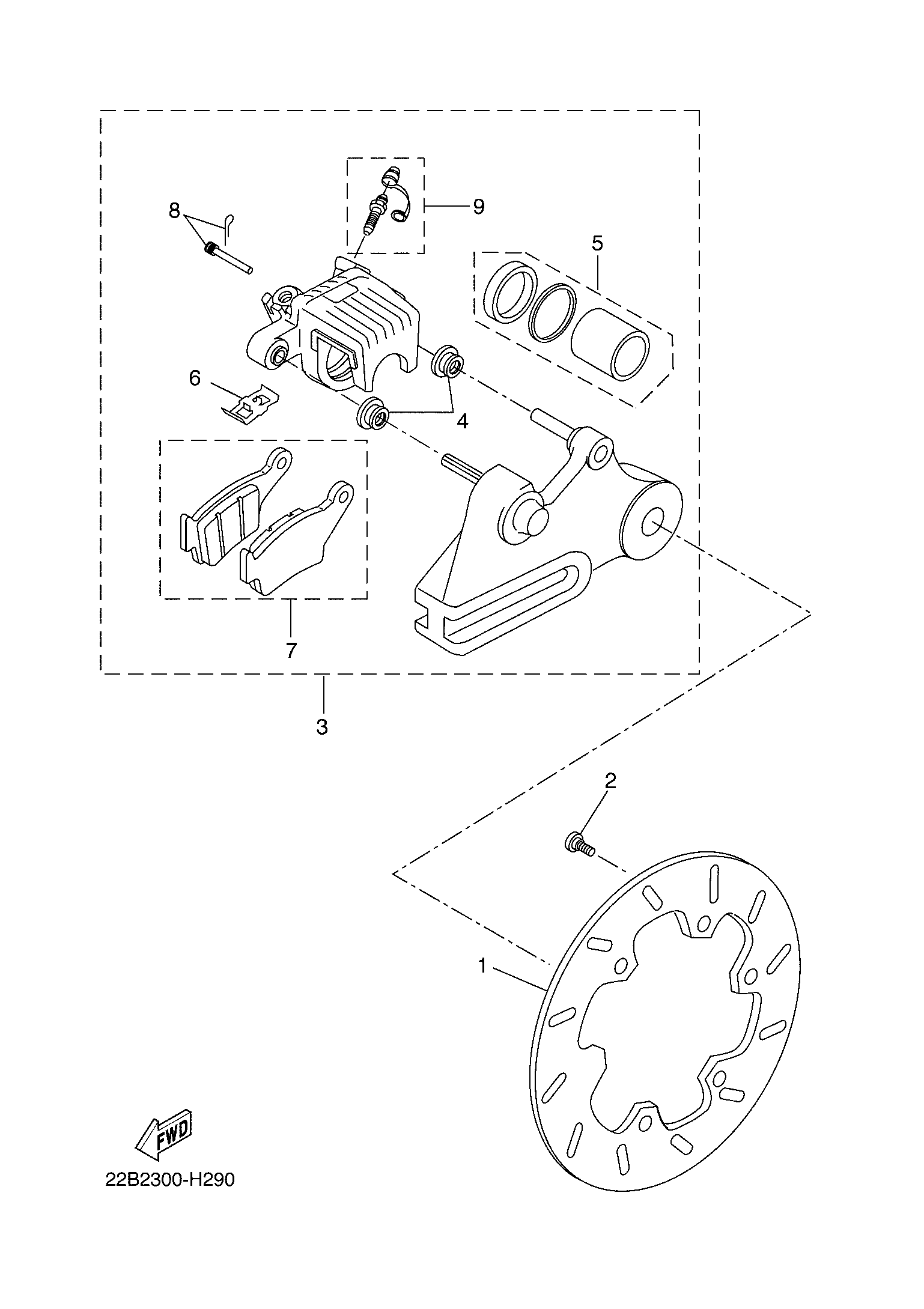Billede til varegruppe TOMEN REAR BRAKES