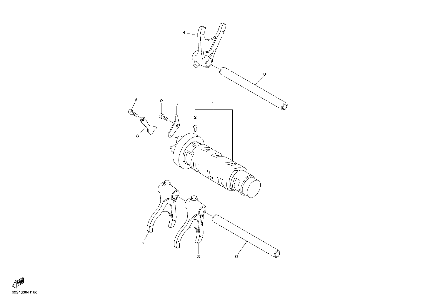 Billede til varegruppe MECHANISM GEARSHIFT