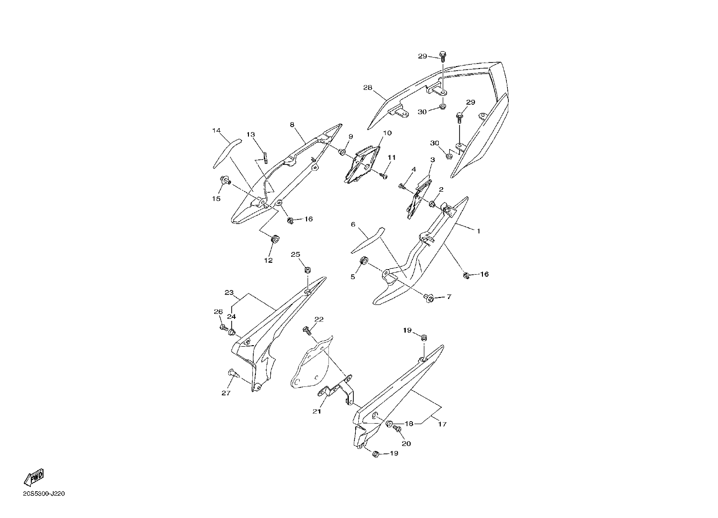 Billede til varegruppe SIDE COVERS 36D3