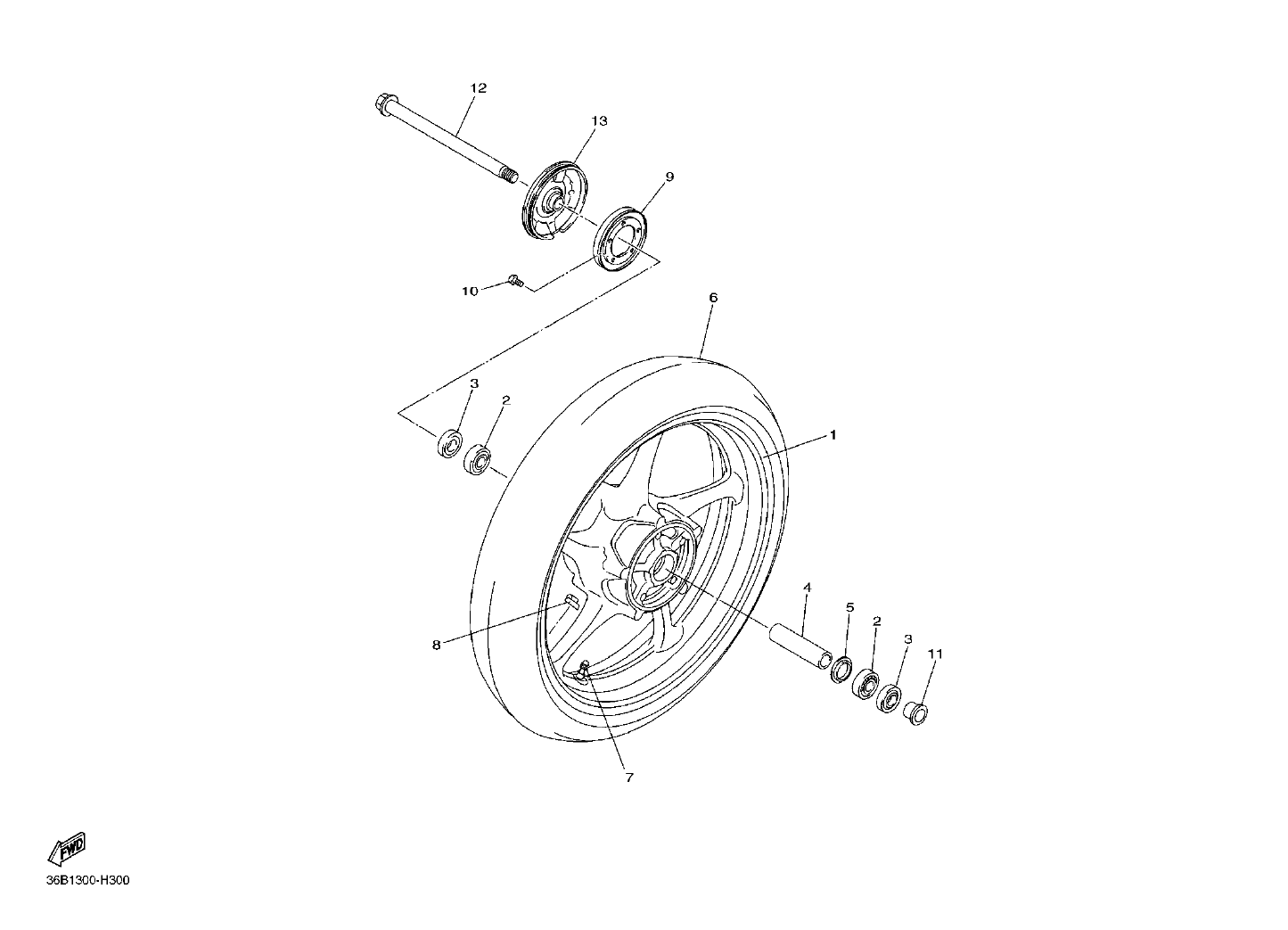 Billede til varegruppe FRONT WHEEL