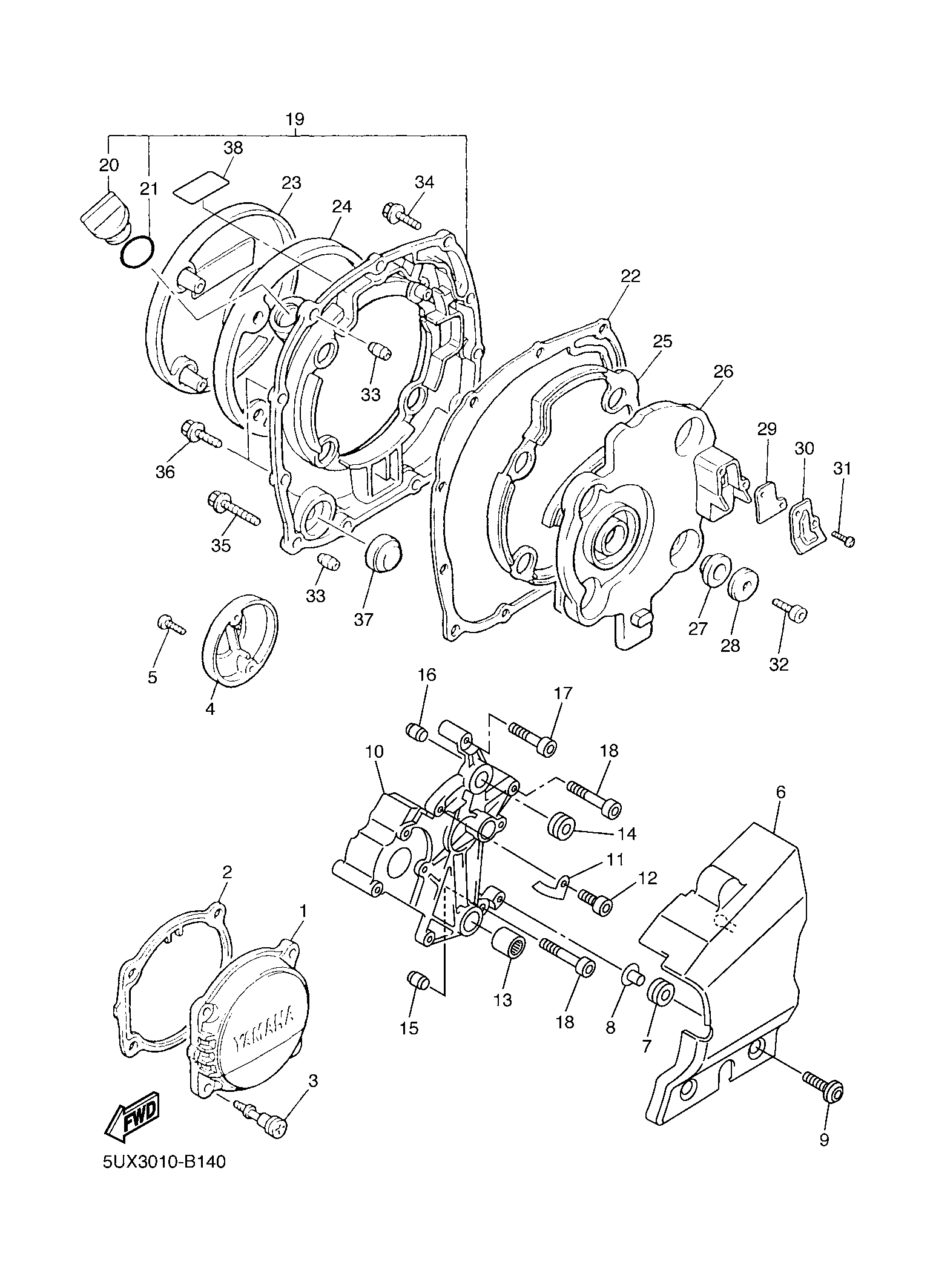 Billede til varegruppe COVER CRANKCASE 1