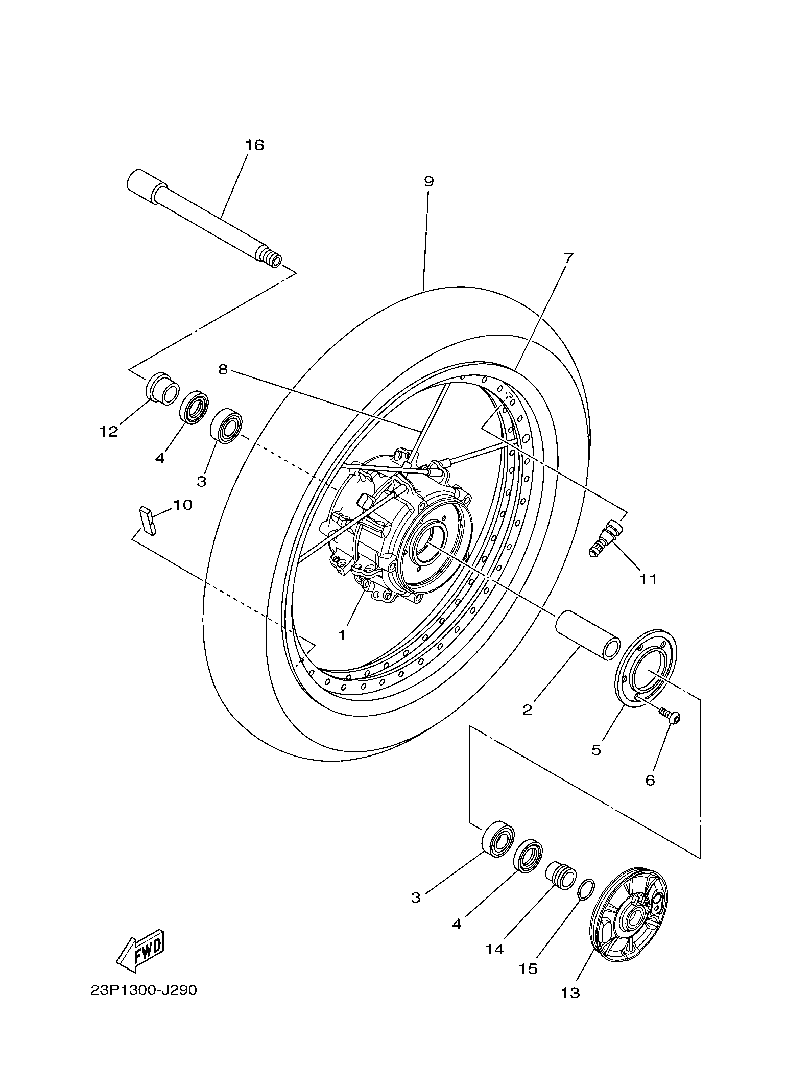 Billede til varegruppe FRONT WHEEL