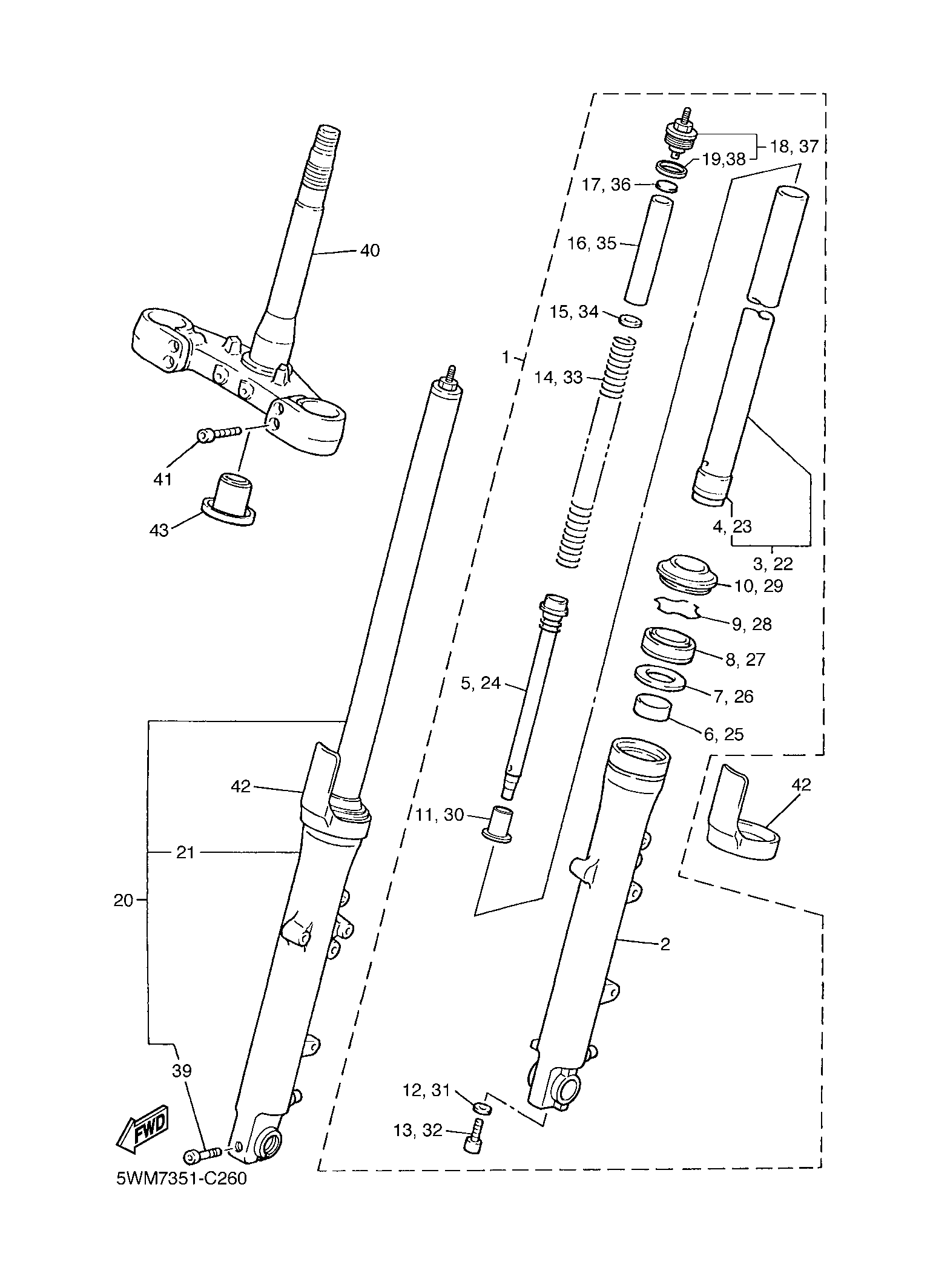 Bild für Kategorie FRONT FORK