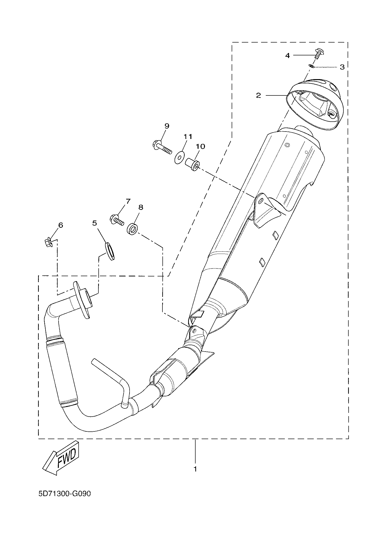 Billede til varegruppe EXHAUST SYSTEM