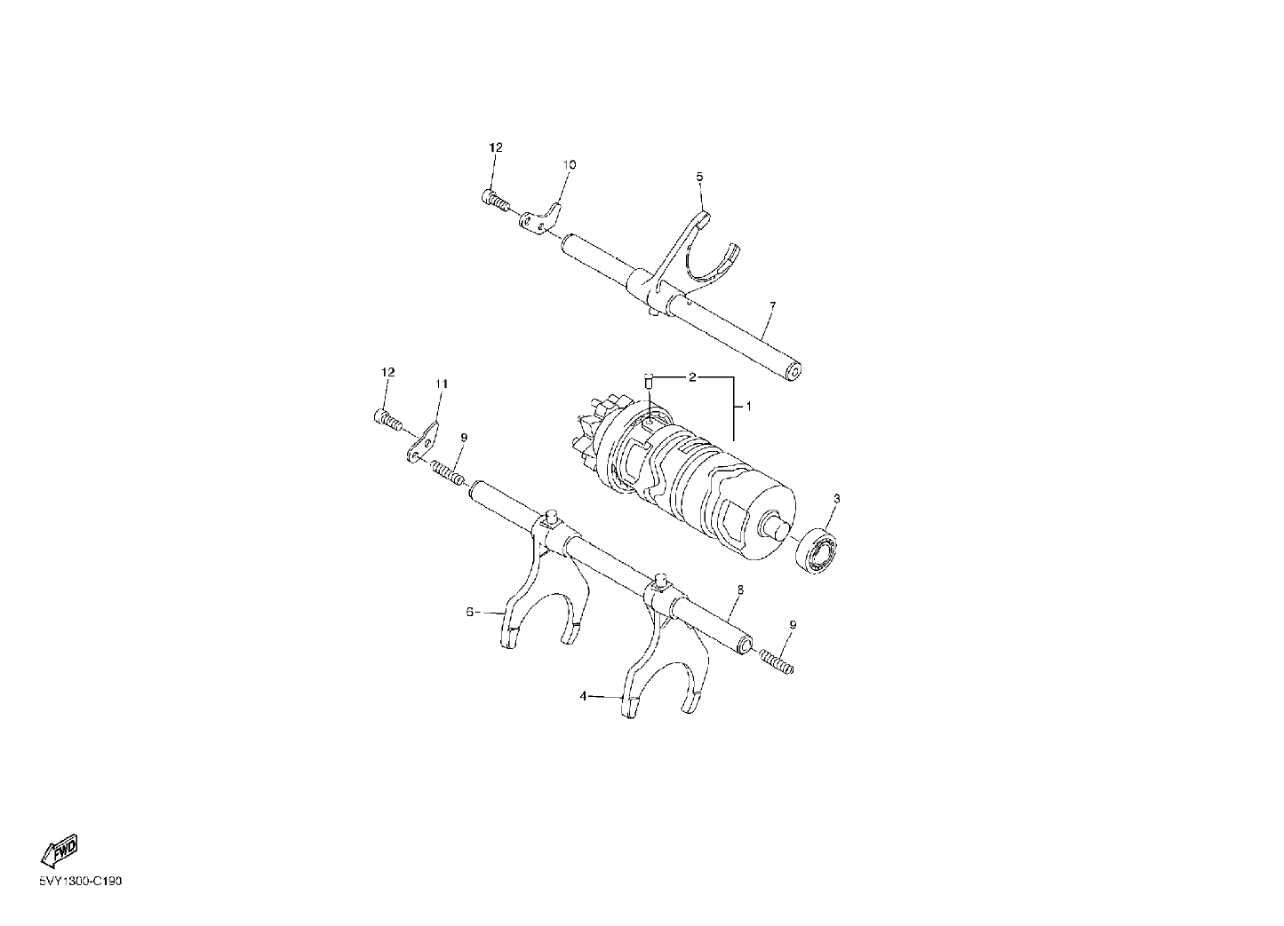 Billede til varegruppe MECHANISM GEAR SELECTION - PROK