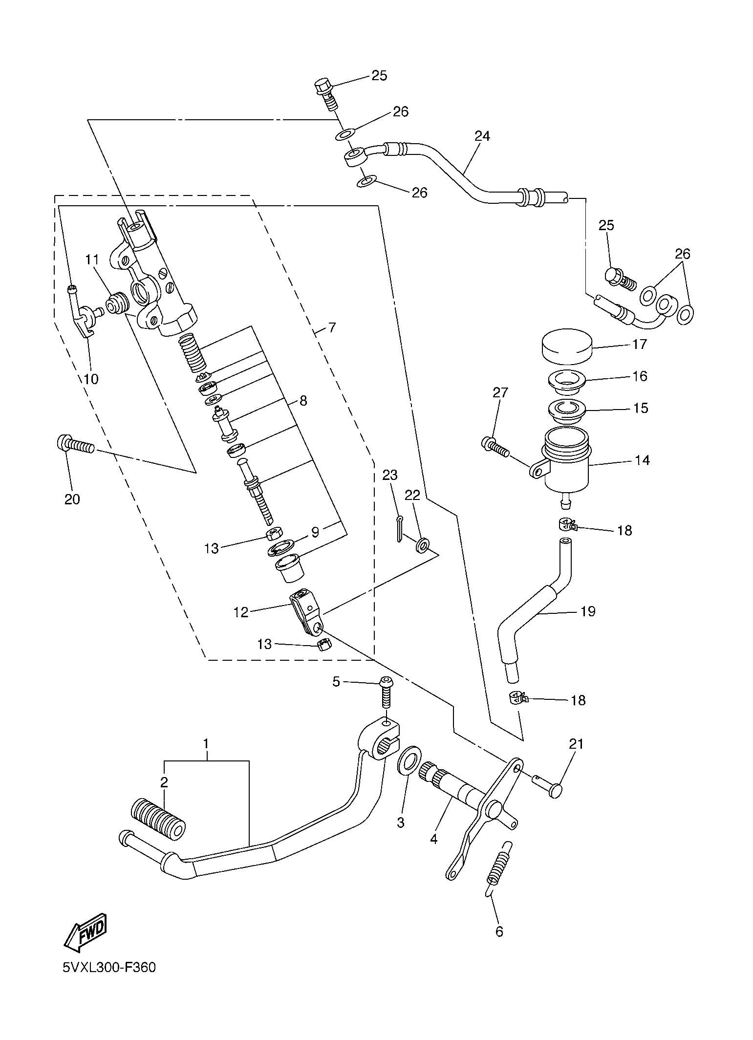 Bild für Kategorie PUMP REAR BRAKES
