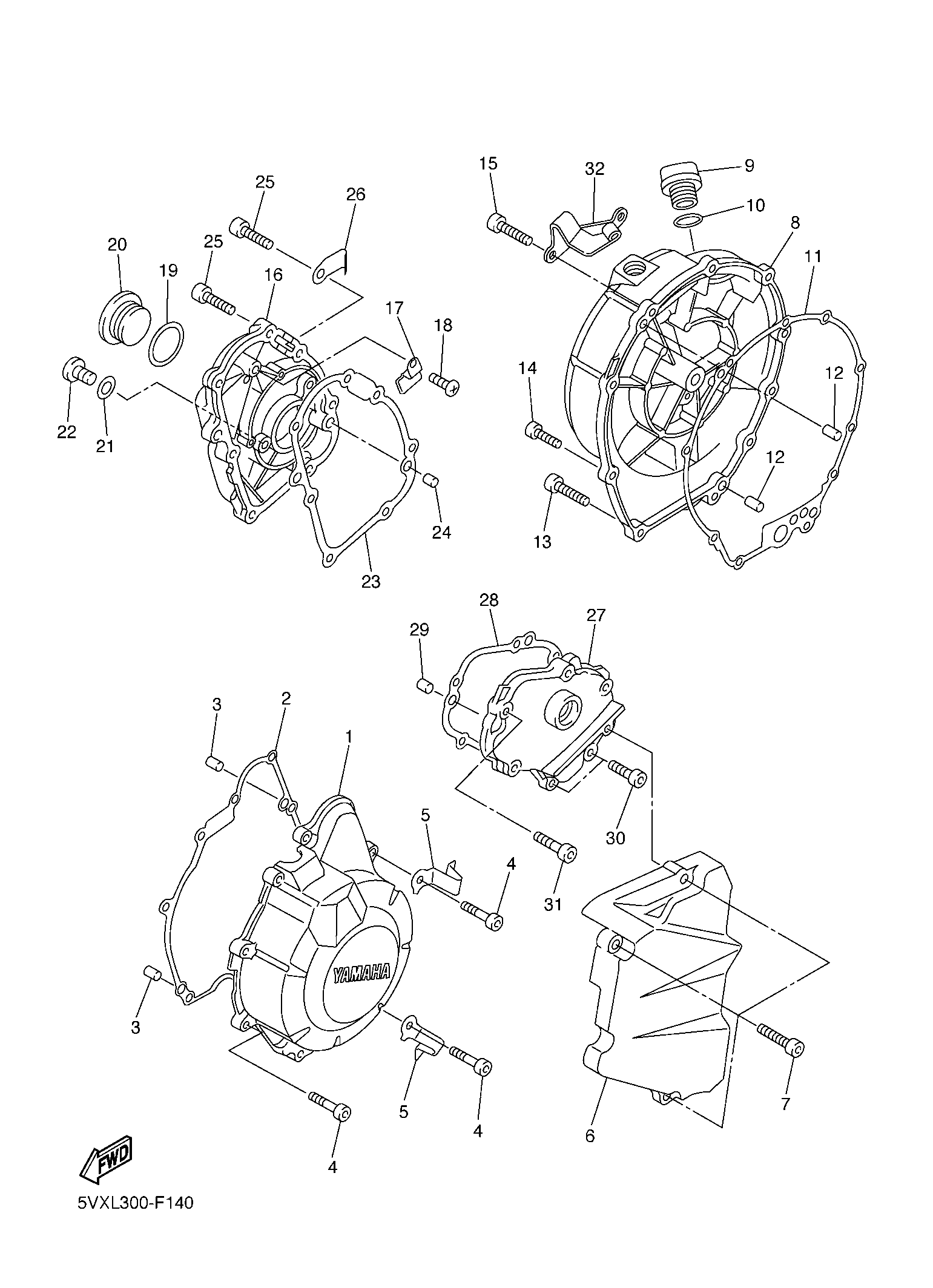 Bild für Kategorie COVER CRANKCASE 1