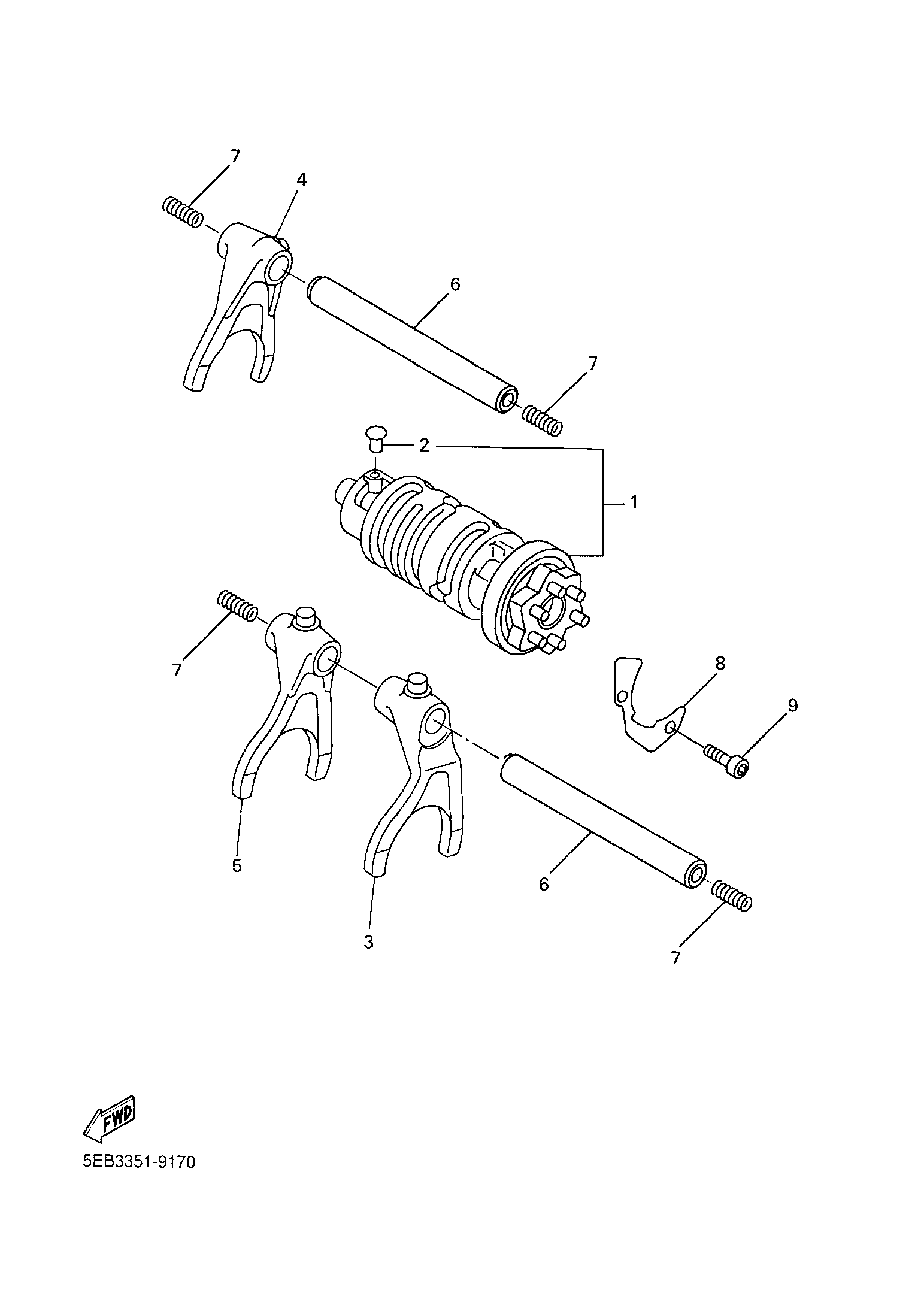 Billede til varegruppe MECHANISM GEARSHIFT