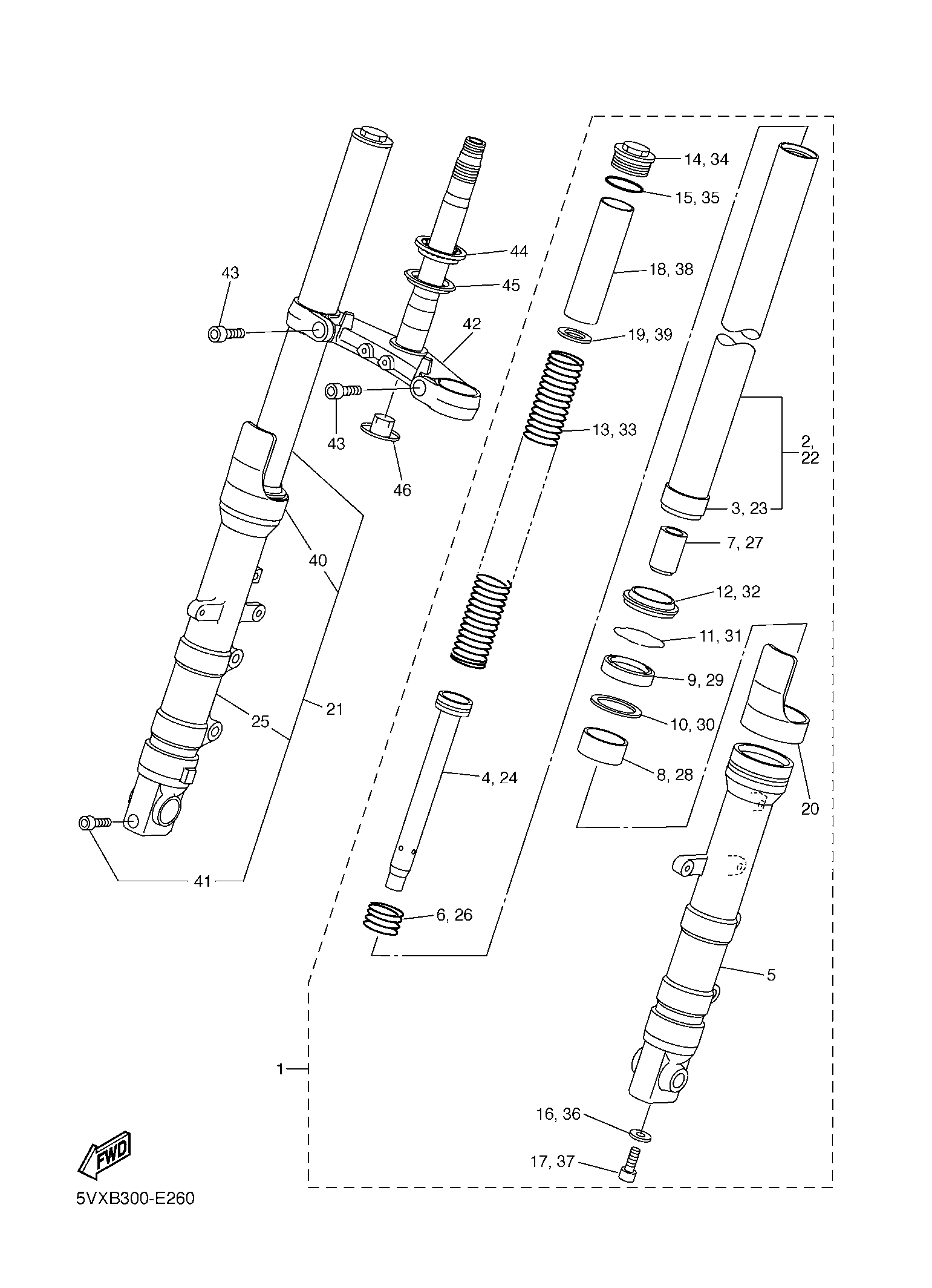 Billede til varegruppe FRONT FORK